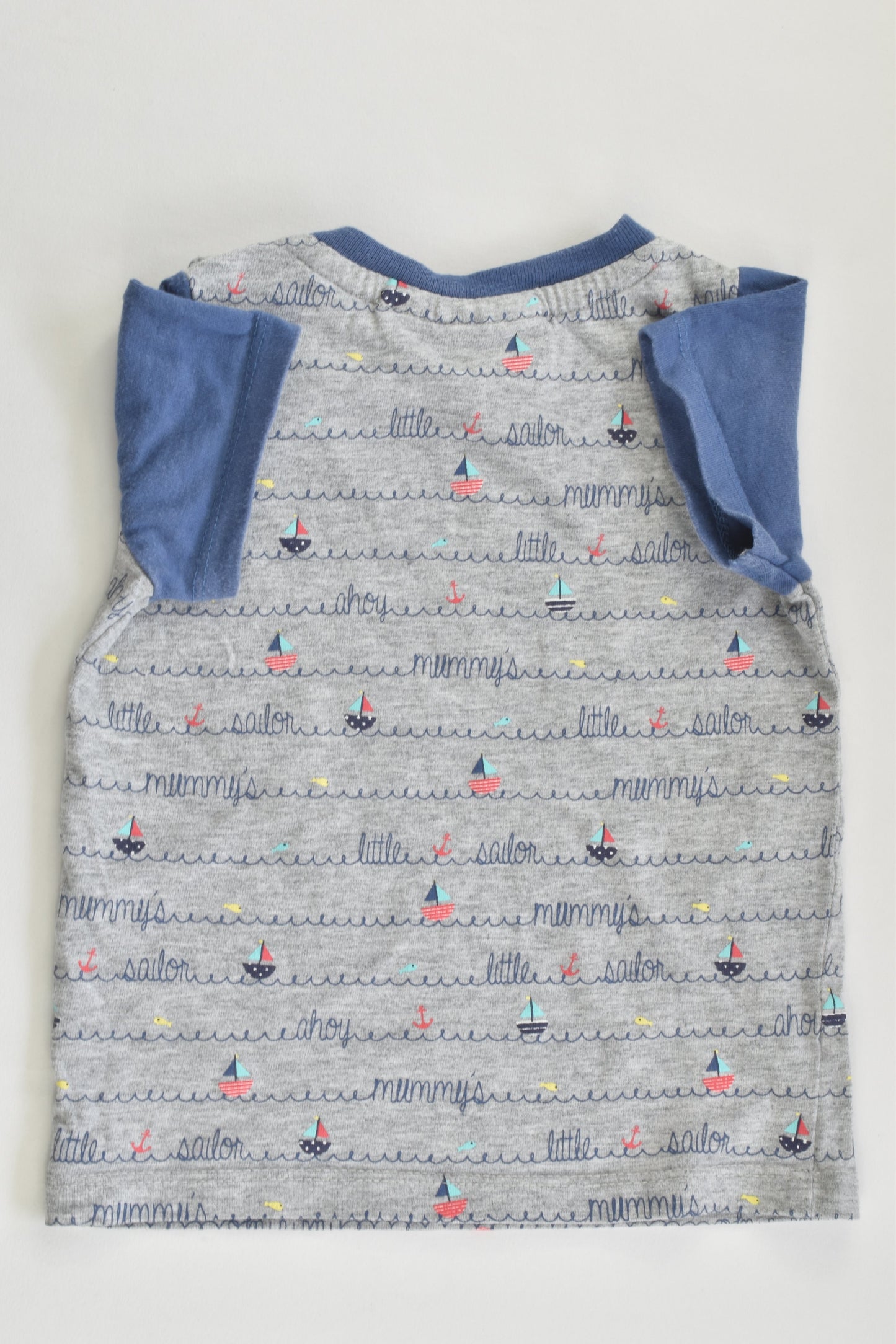 Sprout Size 00 'Mummy's Little Sailor' T-shirt