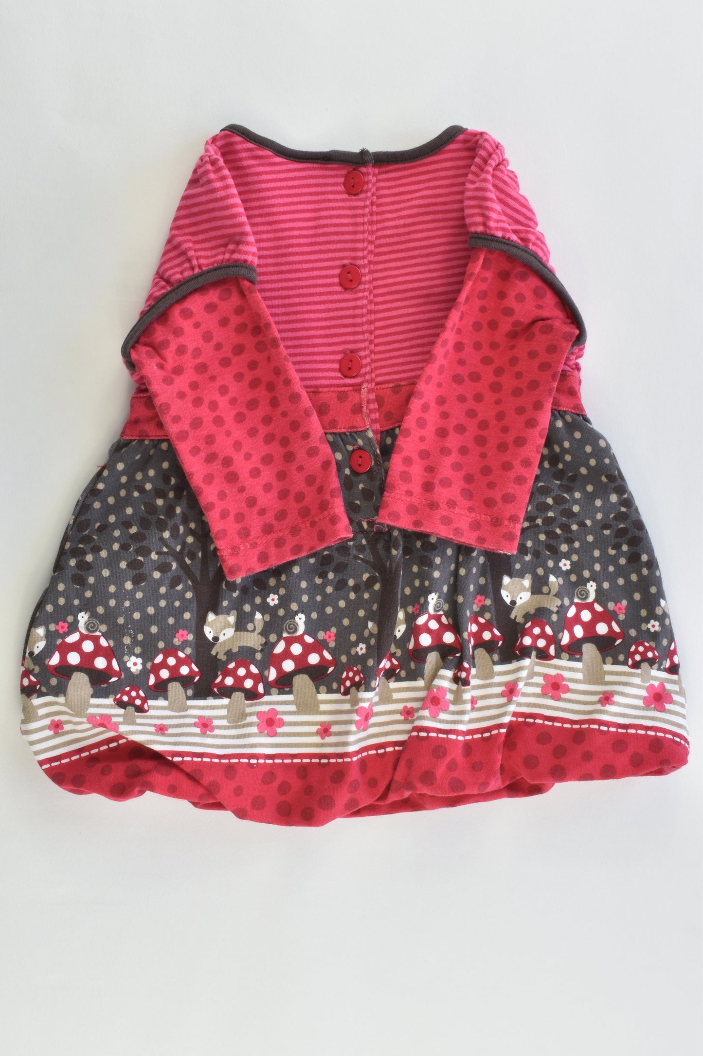 Sprout Size 000 Mushroom Forest Dress