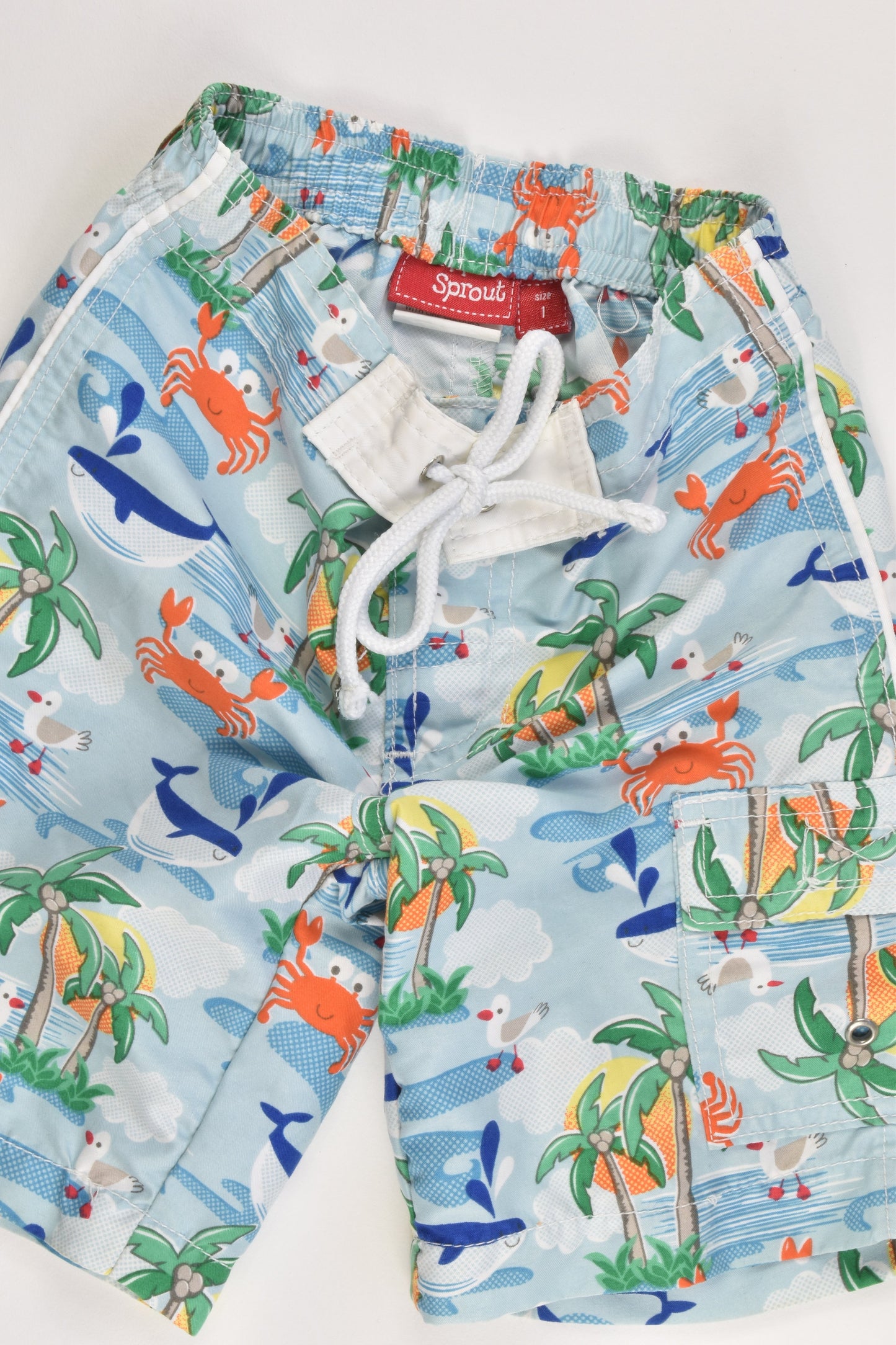 Sprout Size 1 Boardie Shorts