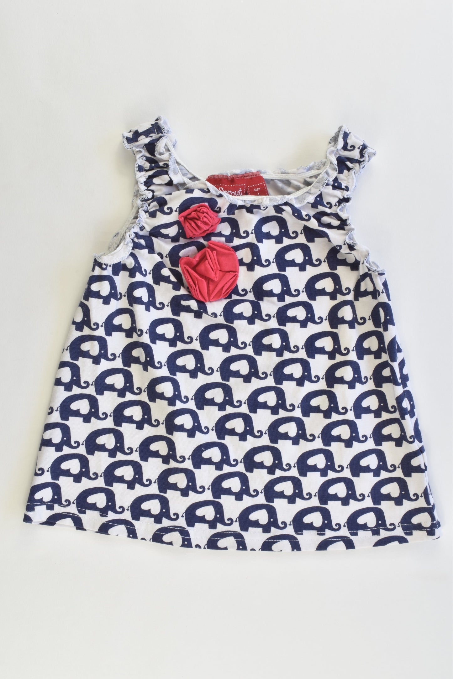 Sprout Size 1 Elephants T-shirt