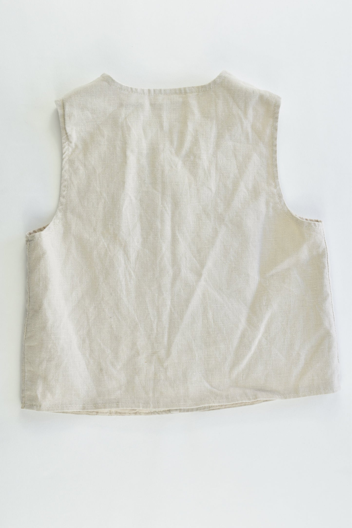 Sprout Size 1 Linen/Cotton Vest