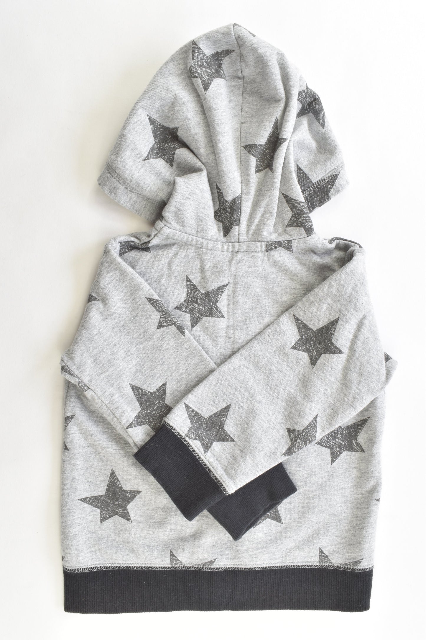 Sprout Size 2 Stars Hooded Jumper