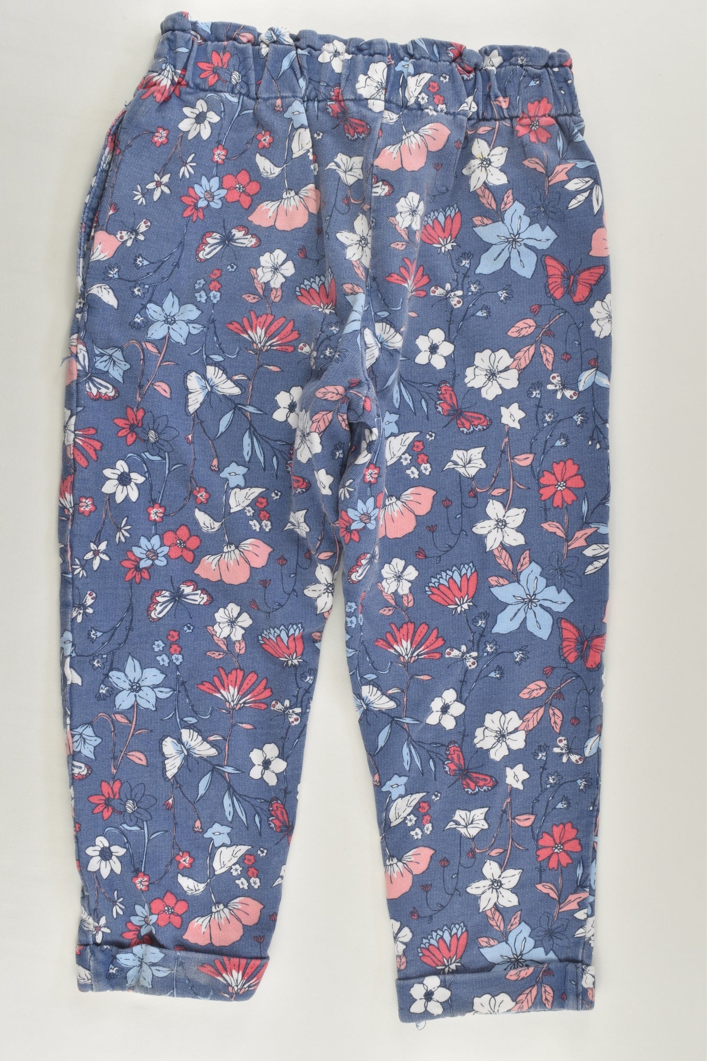 St Bernard for Dunnes Size 2-3 Faded-look Floral Track Pants