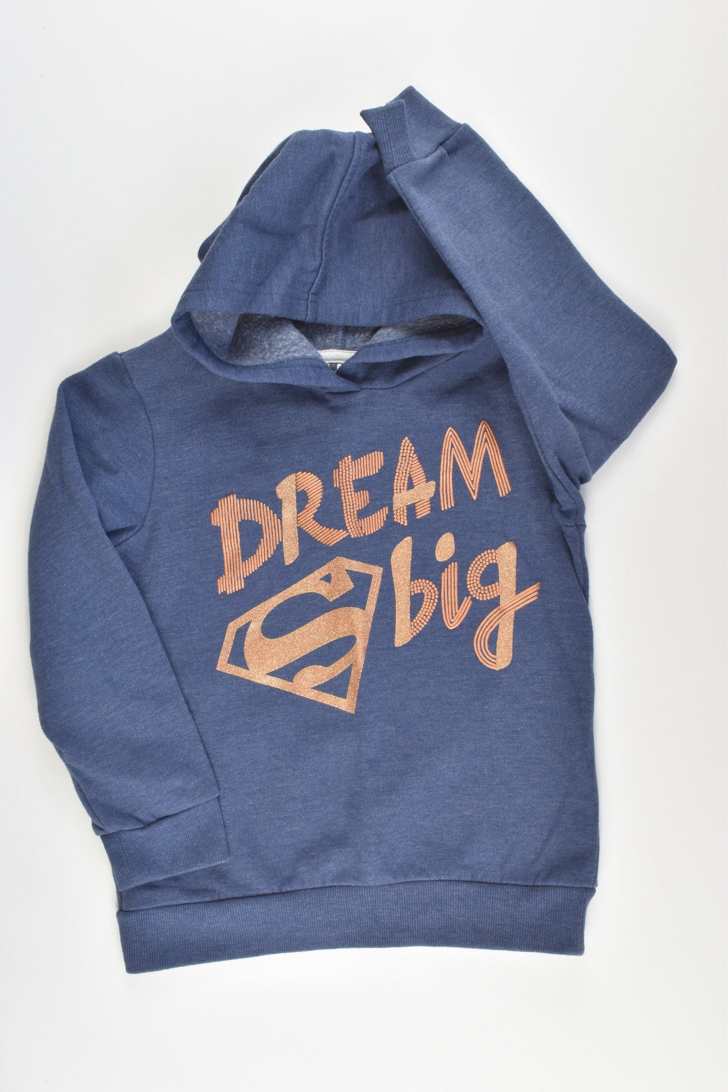 Super Girl Size 6 Hooded Jumper