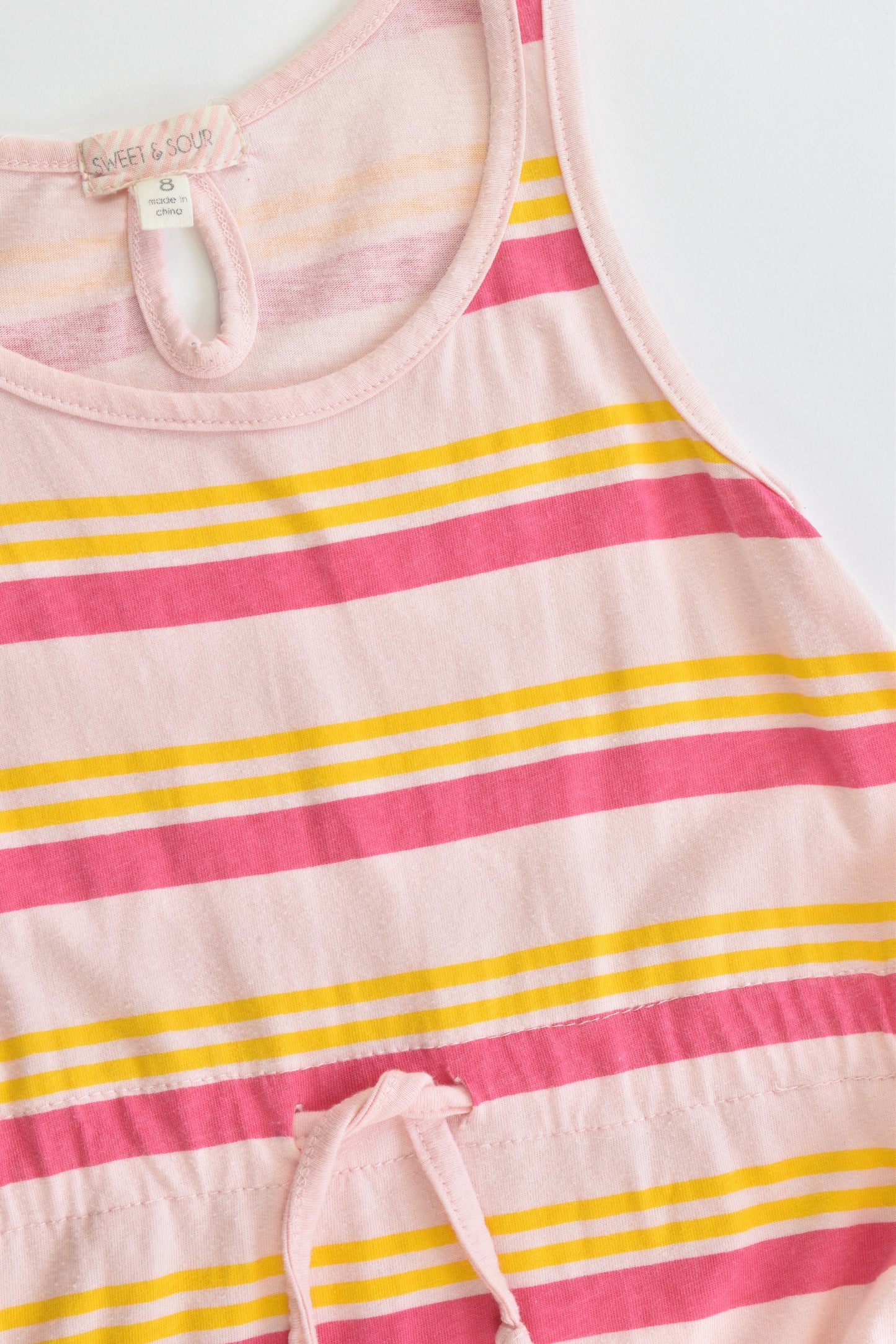 Sweet & Sour Size 8 Striped Dress