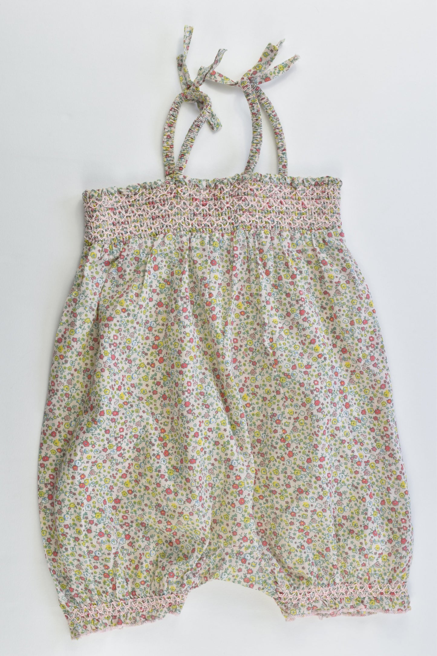 Tape à L'Oeil (France) Size 0 (12 months, 74 cm) Liberty Print Playsuit