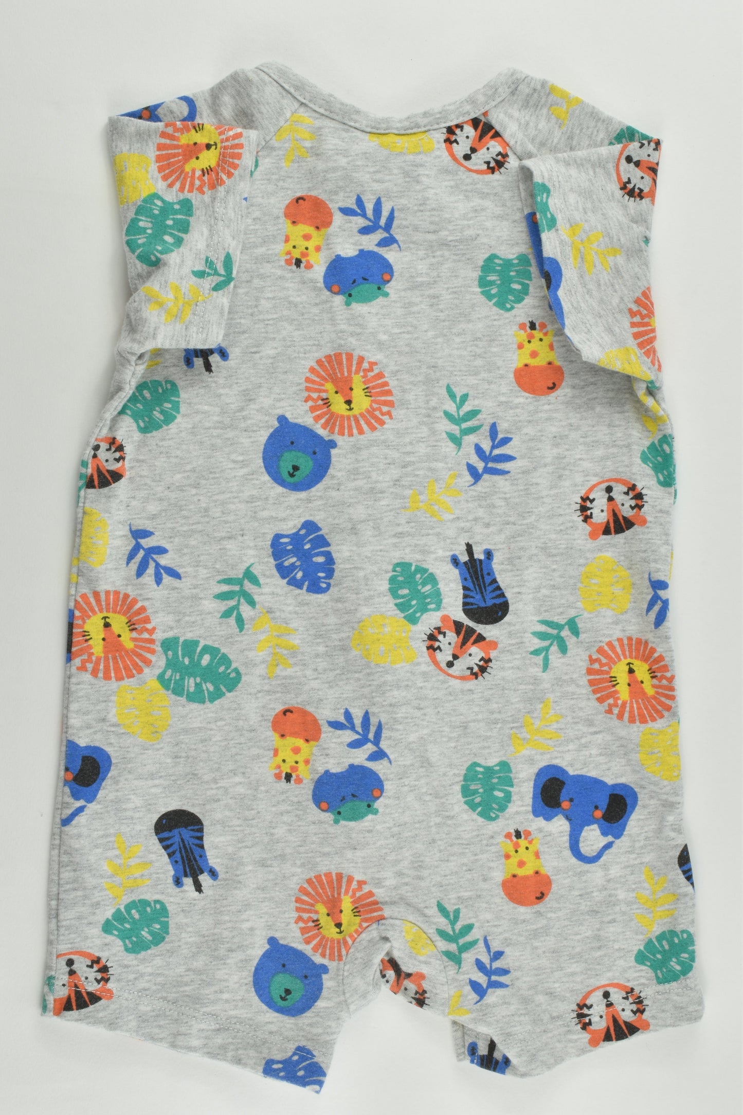Target Size 0 (6-12 months) Colorful Animals Short Romper