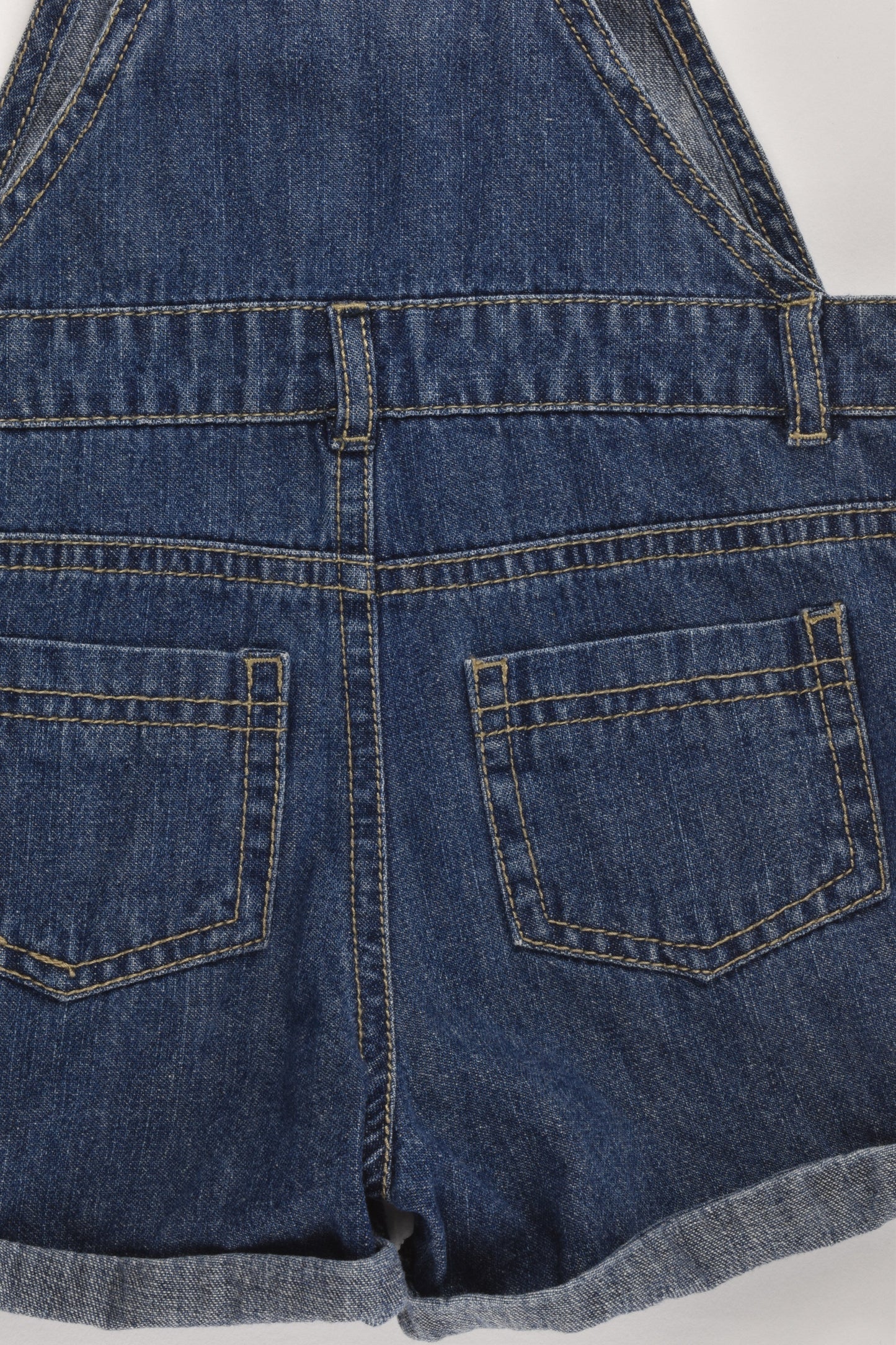 Target Size 0 (6-12 months) 'Drivin Miles' Short Denim Overalls