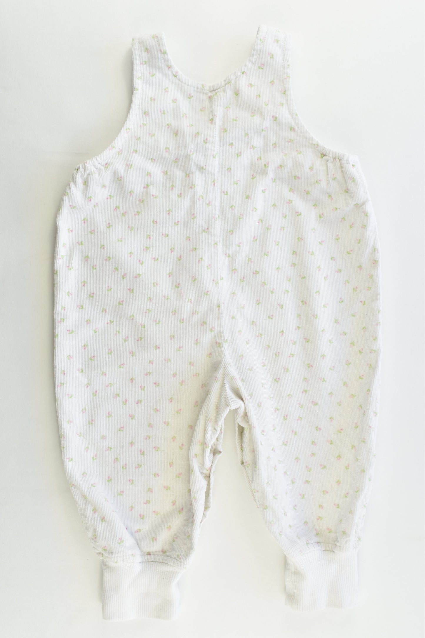 Target Size 0 (6-12 months) Floral Soft Cord Overalls