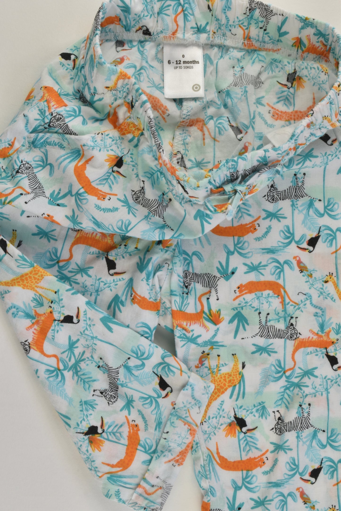 Target Size 0 (6-12 months) Lightweight Animals Pants