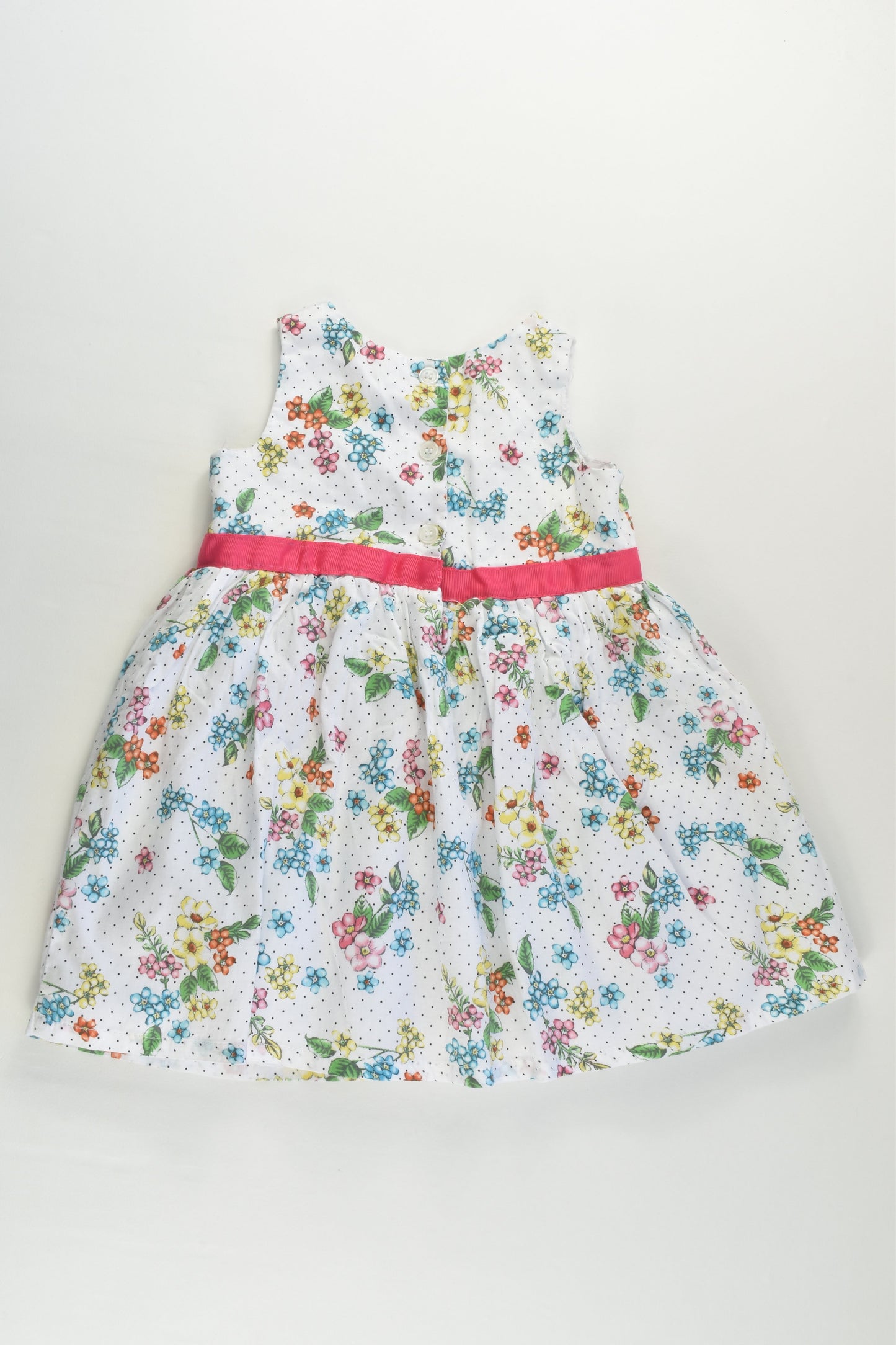Target Size 0 (6-12 months) Lined Floral Tulle Dress