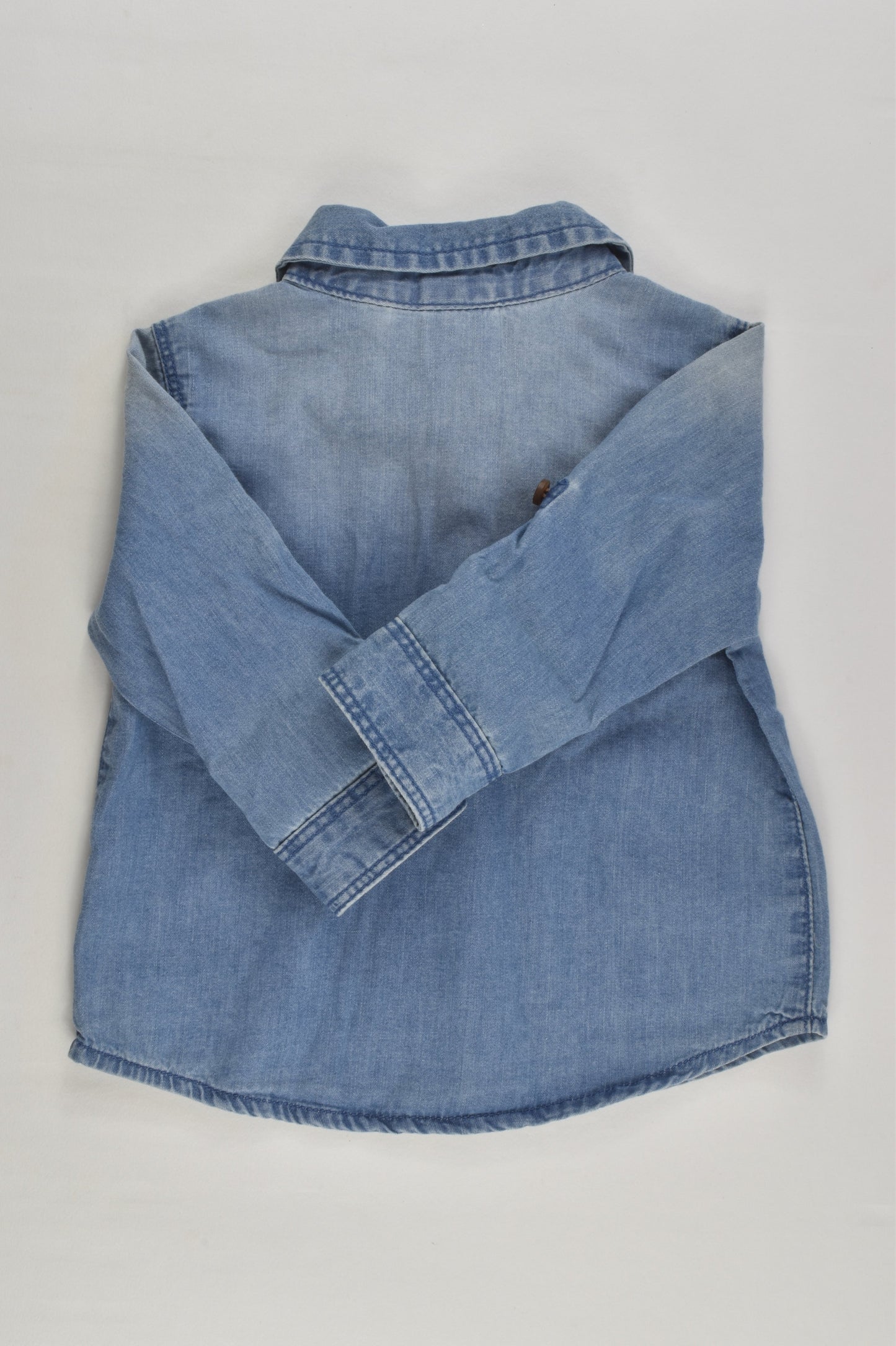 Target Size 00 (3-6 months) Denim Shirt