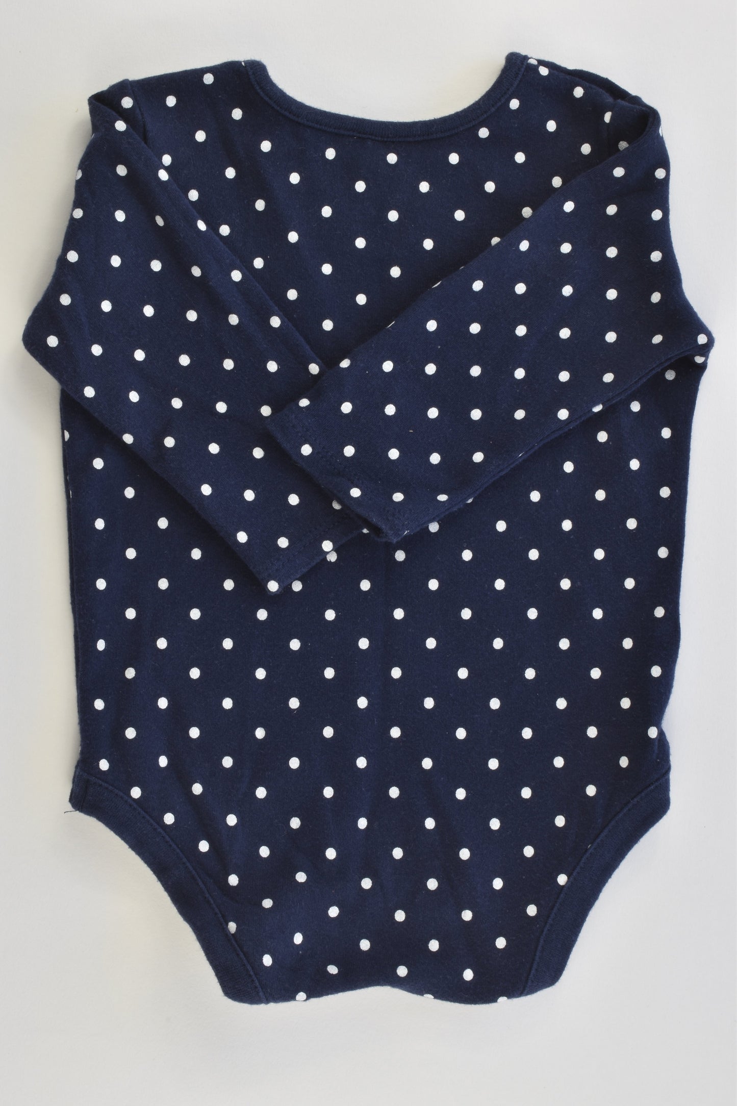 Target Size 00 (3-6 months) Dotted Bodysuit