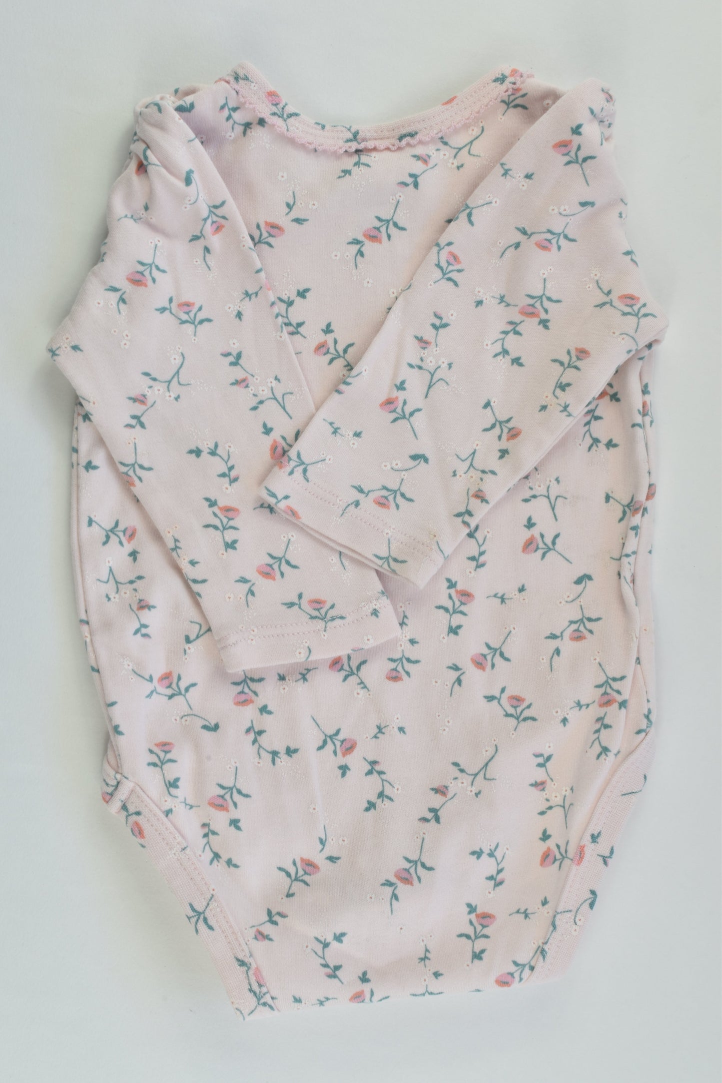 Target Size 00 (3-6 months) Floral Bodysuit