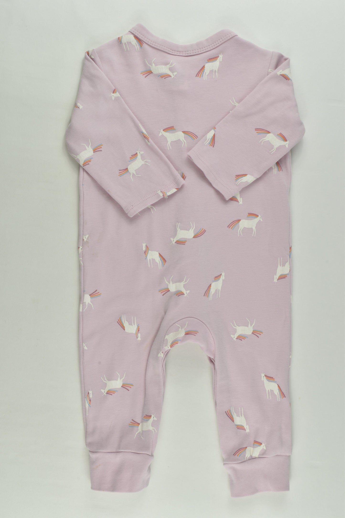 Target Size 00 (3-6 months) Rainbow Unicorn Romper
