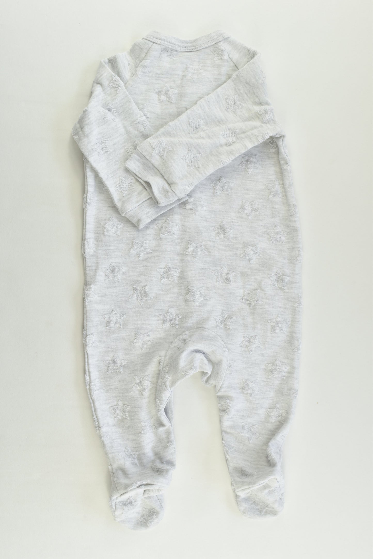 Target Size 00 (3-6 months) Stars Footed Romper