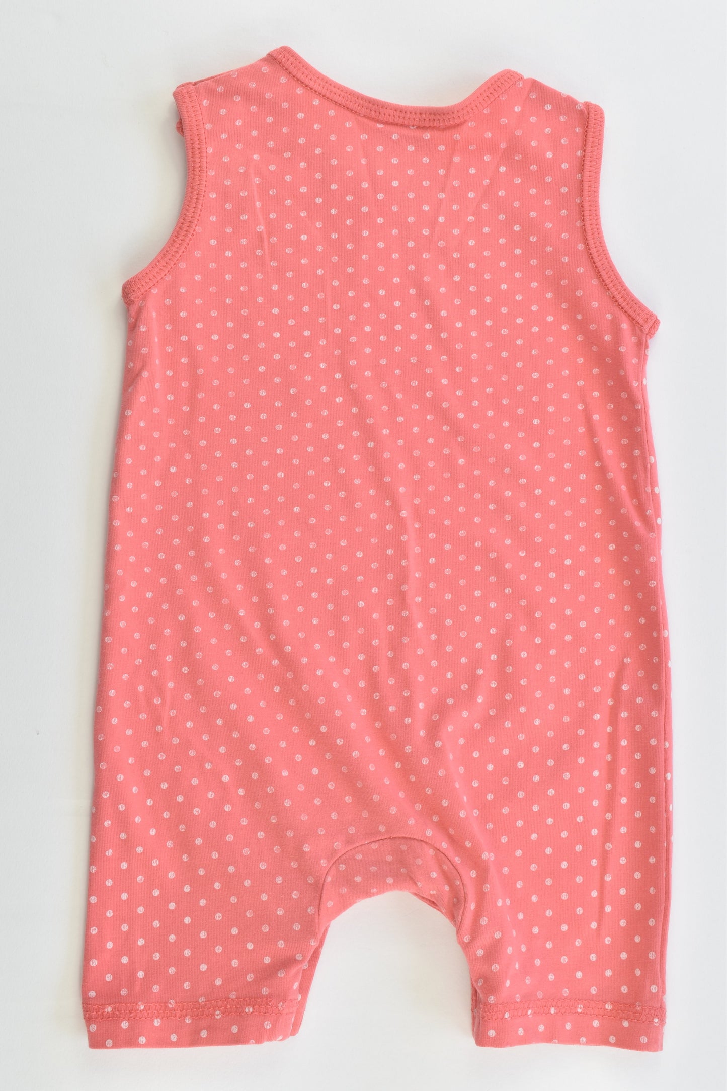 Target Size 000 (0-3 months) Polka Dots and Elephant Short Romper