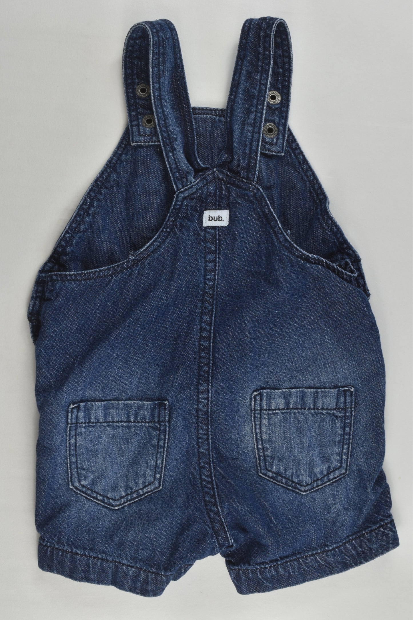 Target Size 000 (0-3 months) Short Denim Overalls