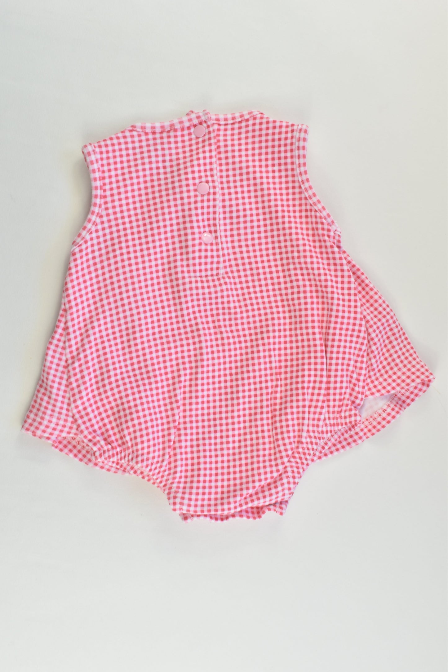 Target Size 000 Checked Ladybug Dress with Bodysuit Underneath