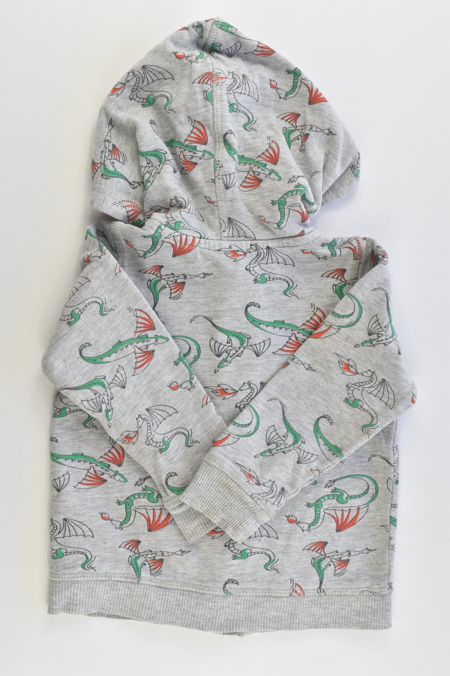 Target Size 1 (12-18 months) Dragon Hooded Jumper