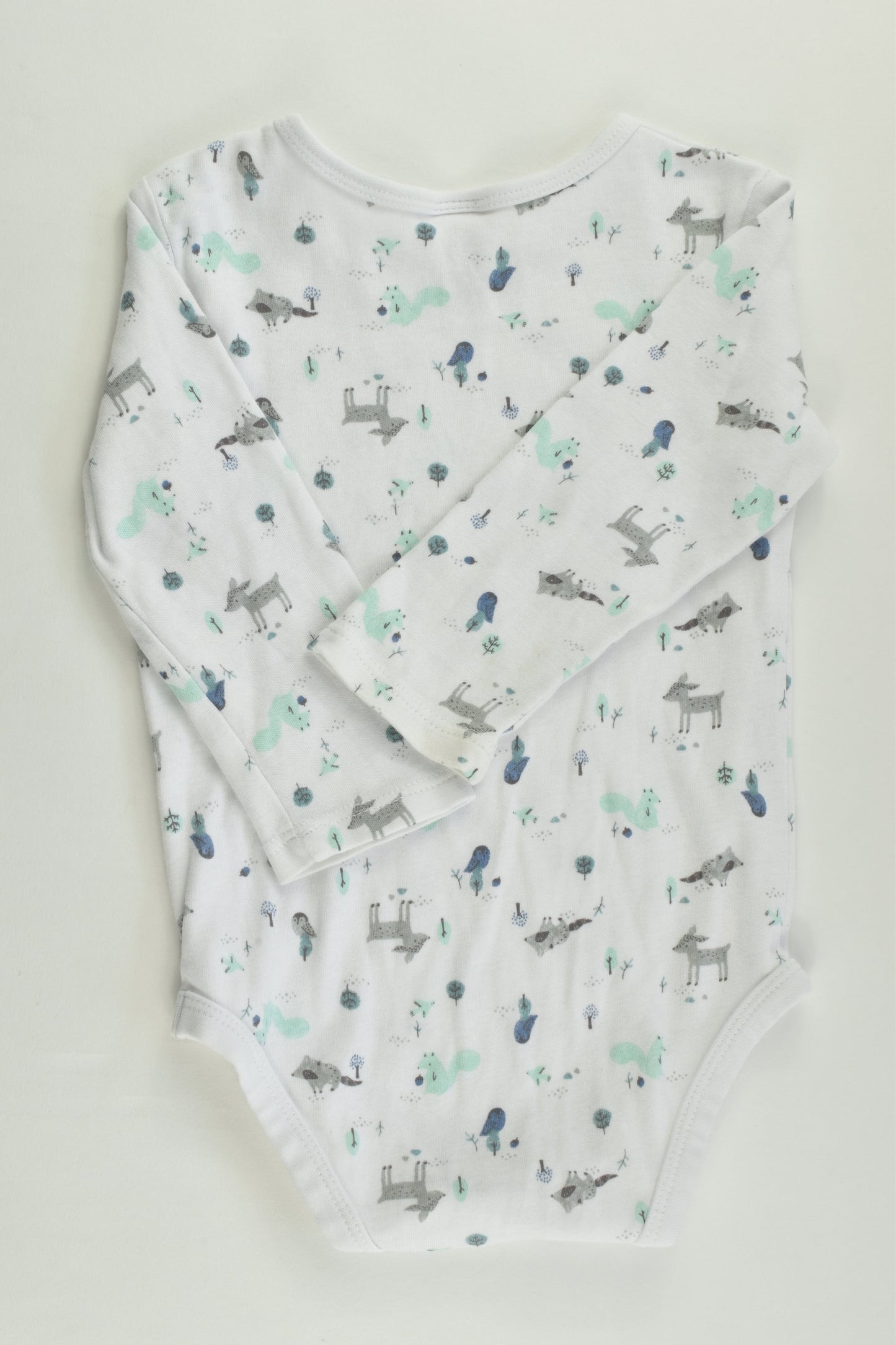 Target Size 1 (12-18 months) Forest Animals Bodysuit