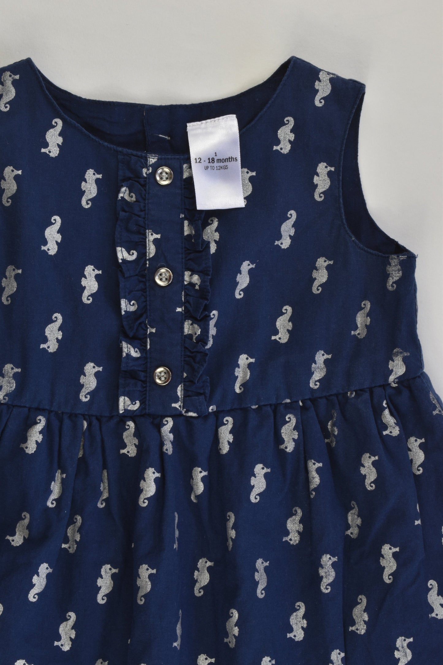 Target Size 1 Lined Seahorse Dress