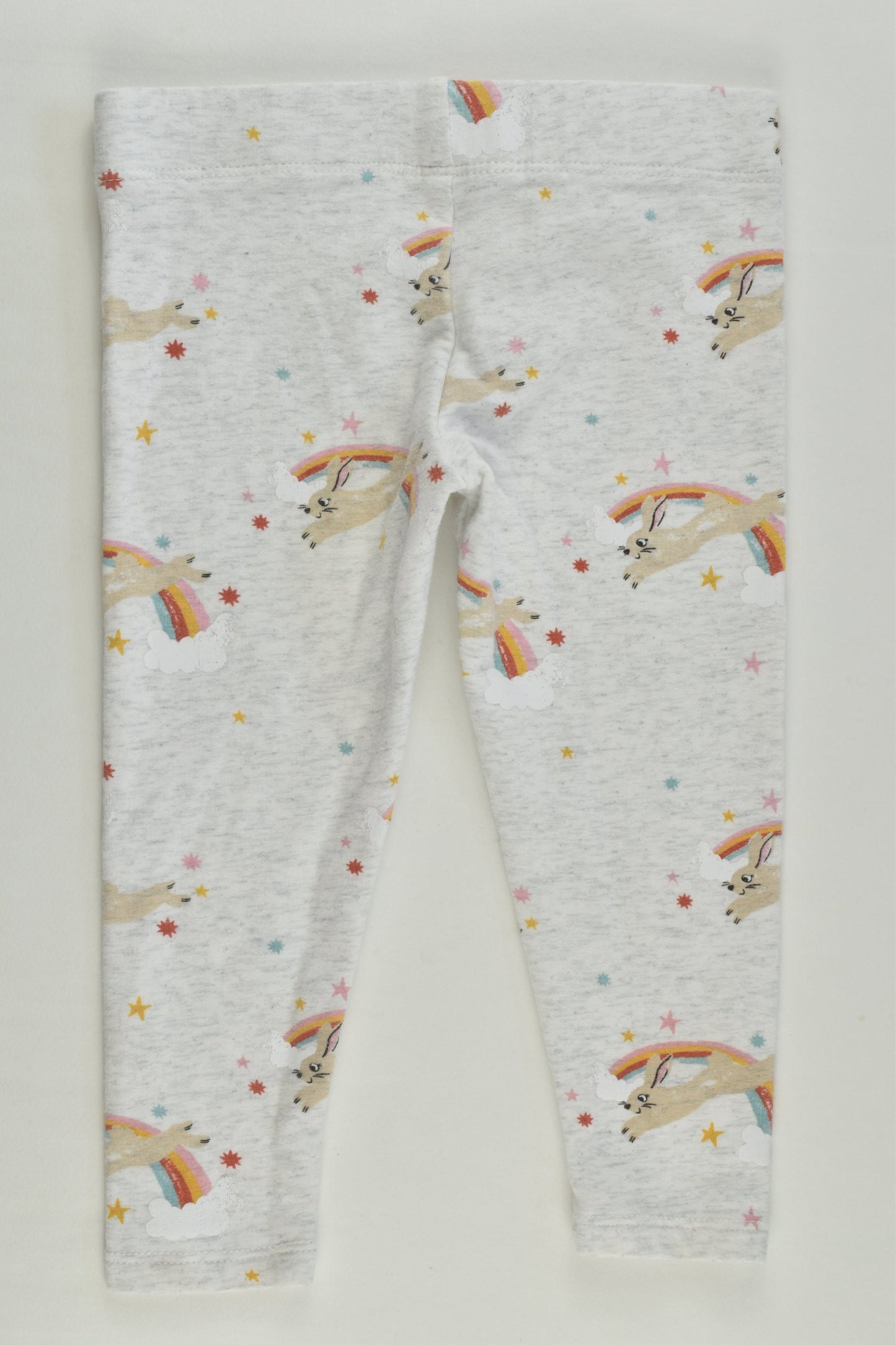 Target Size 1 Rabbits and Rainbows Leggings