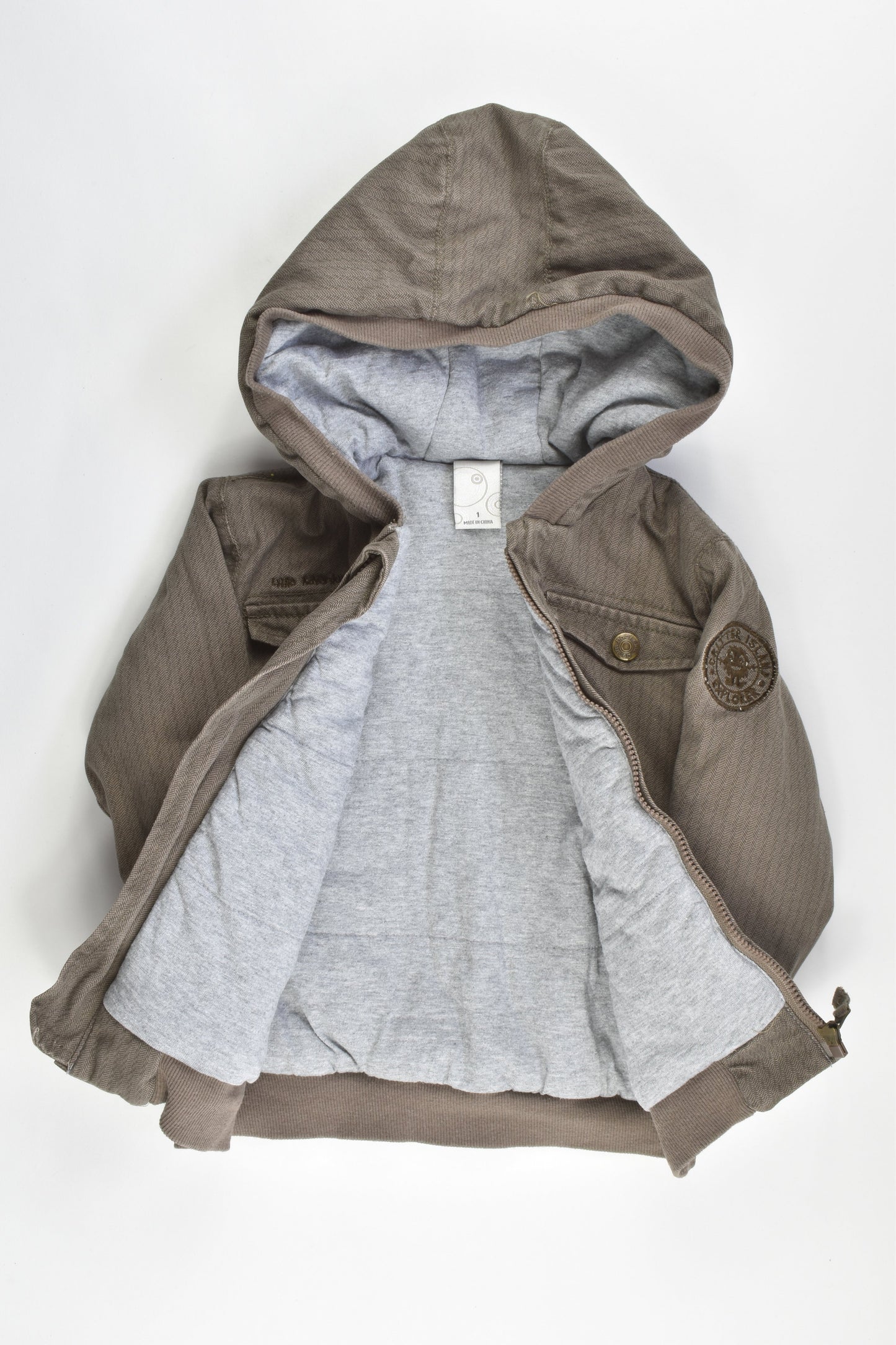 Target Size 1 Warm Hooded Jacket