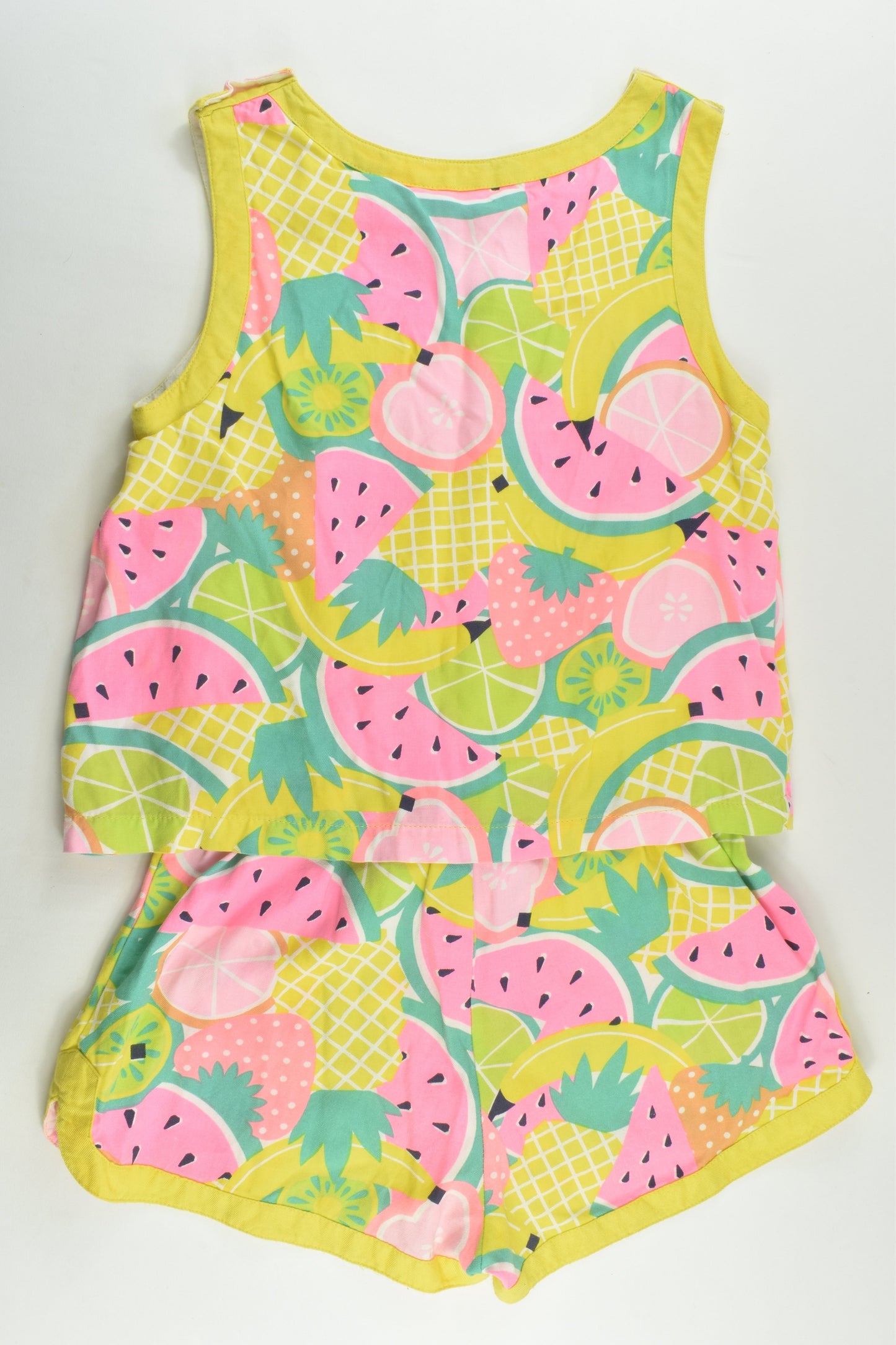 Target Size 12 Fruit Short Playsuit