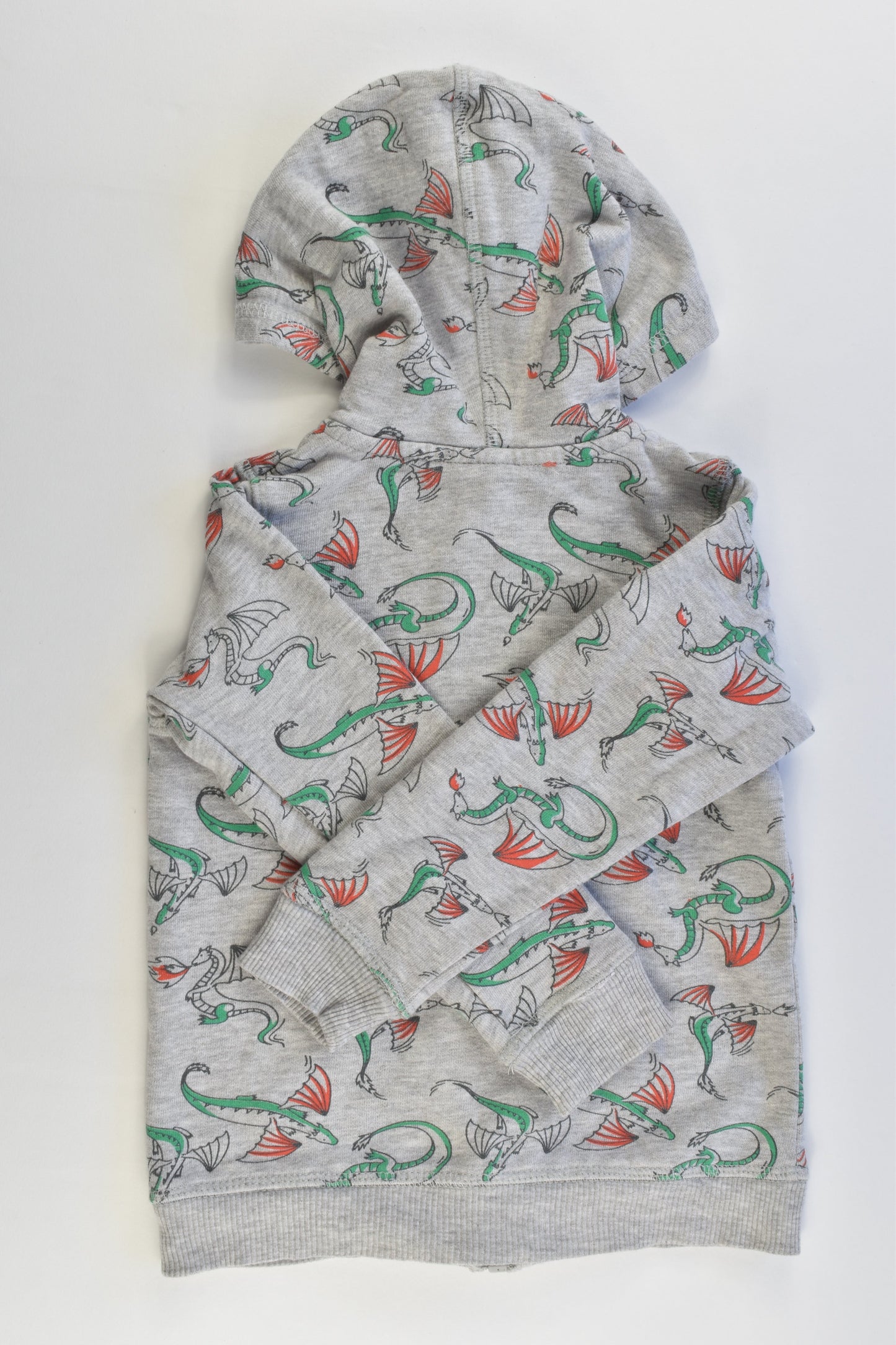 Target Size 2 (18-24 months) Dragons Hooded Jumper