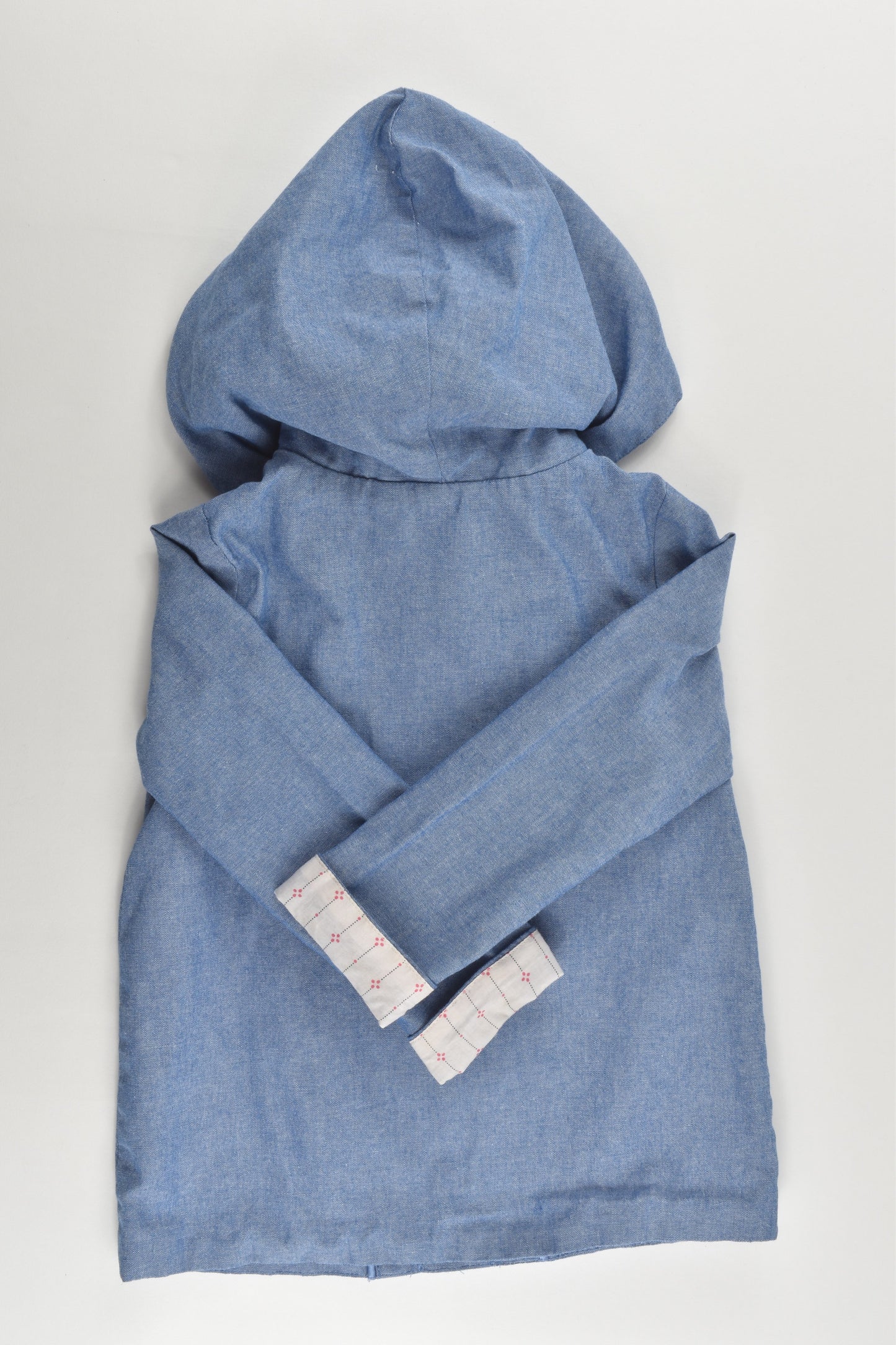 Target Size 2 (18-24 months) Hooded Lined Denim Jacket