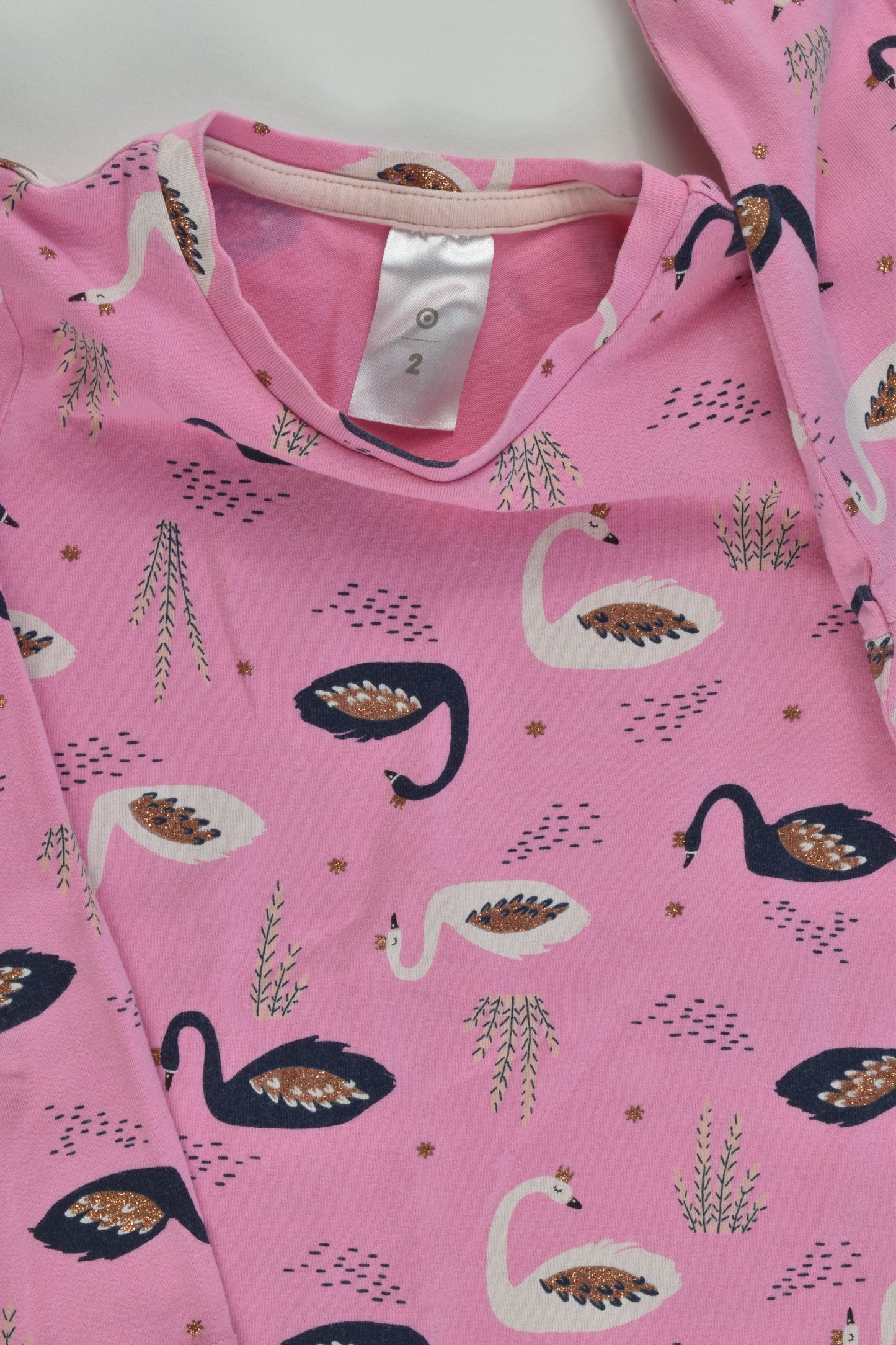 Target Size 2 Swan Top