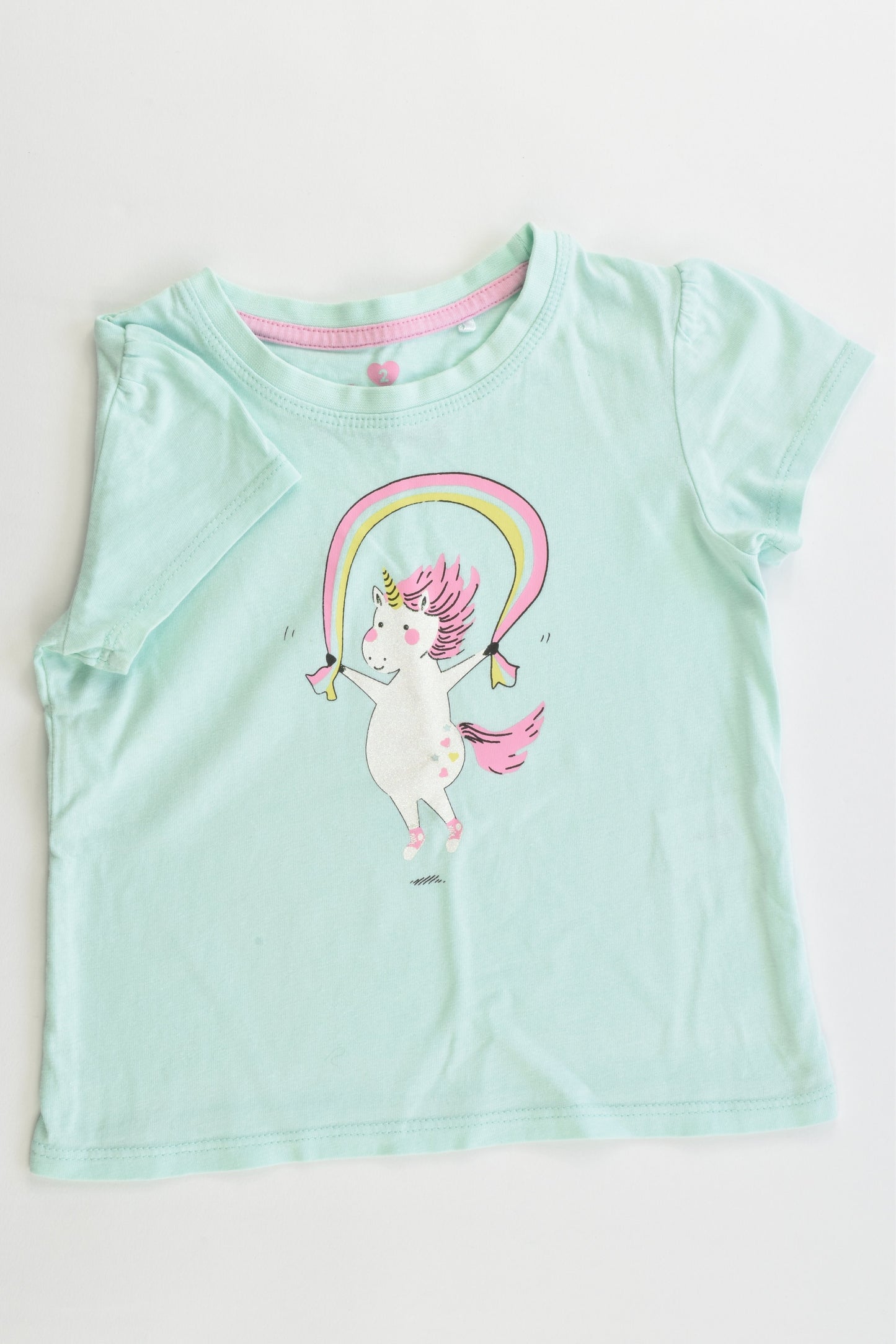 Target Size 2 Unicorn T-shirt
