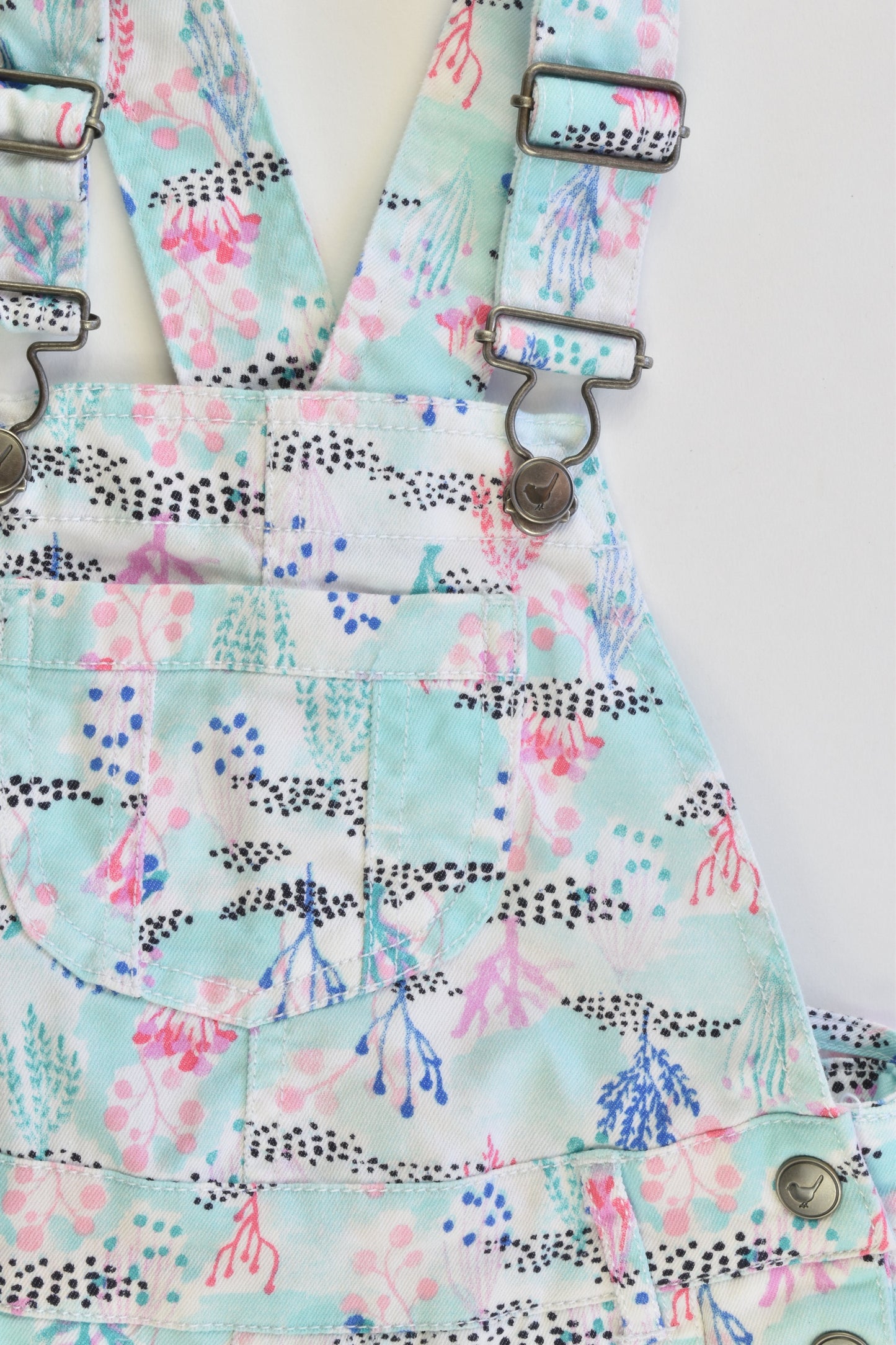 Target Size 3 Soft and Stretchy Short Overalls