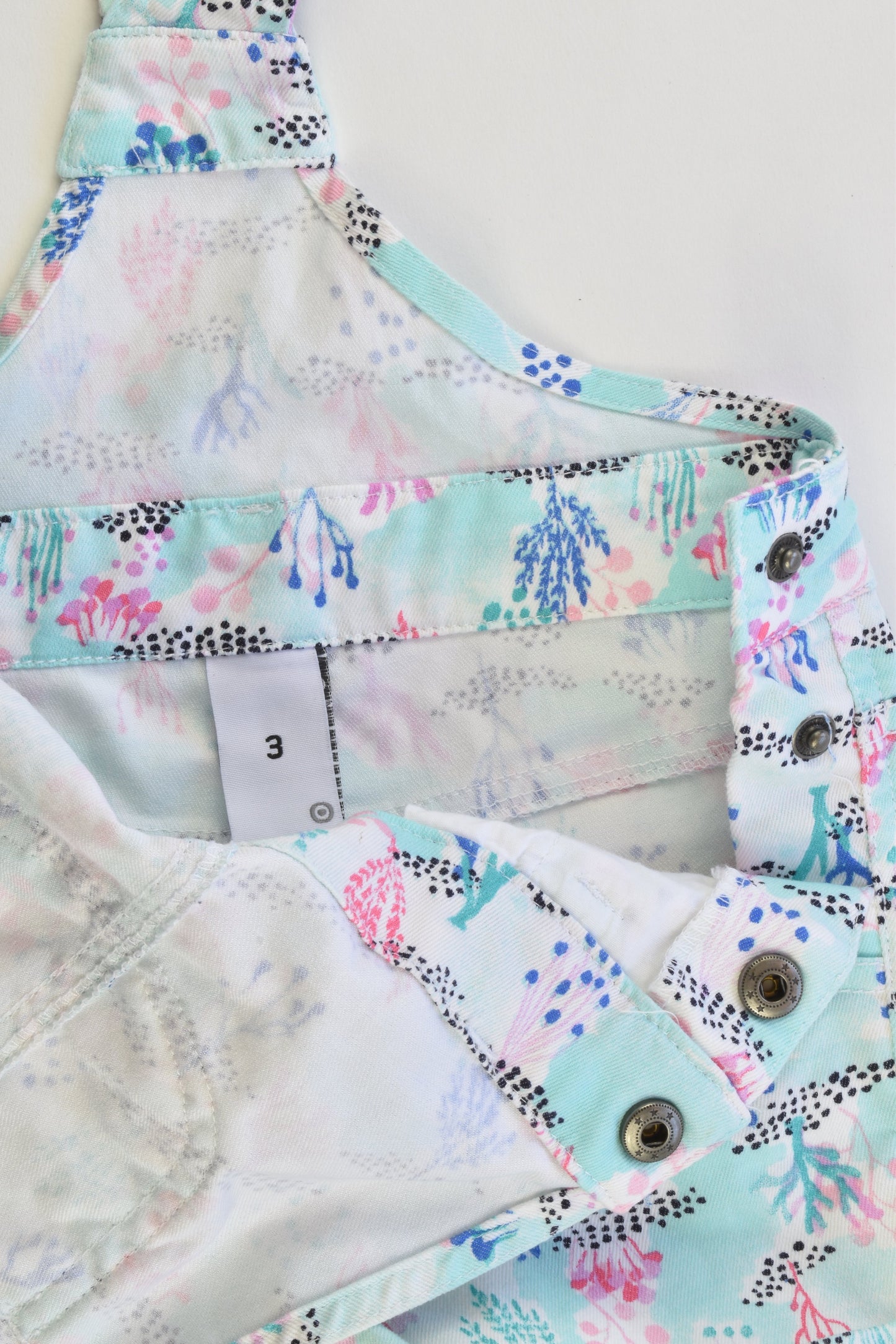 Target Size 3 Soft and Stretchy Short Overalls