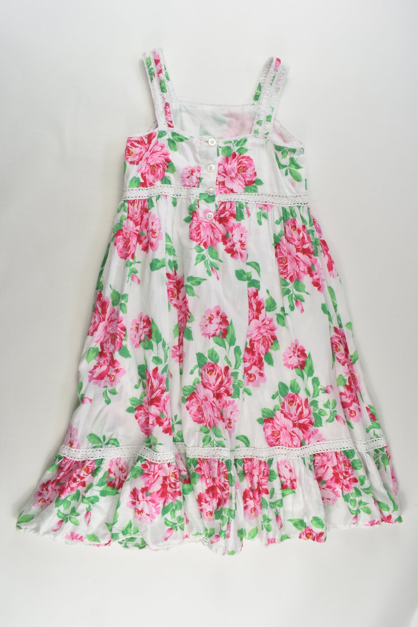 Target Size 6 Lined Roses and Lace Dress