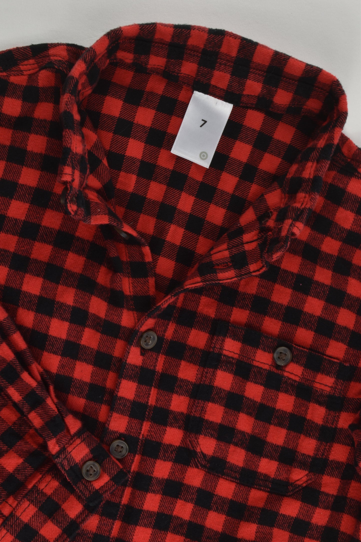 Target Size 7 Checked Casual Winter Shirt
