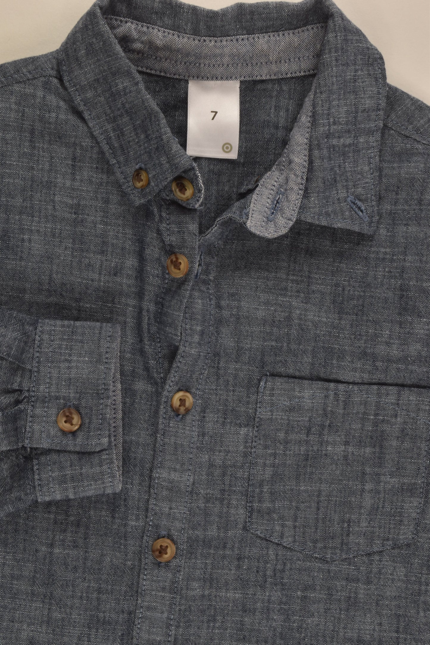 Target Size 7 Lightweight Denim Shirt
