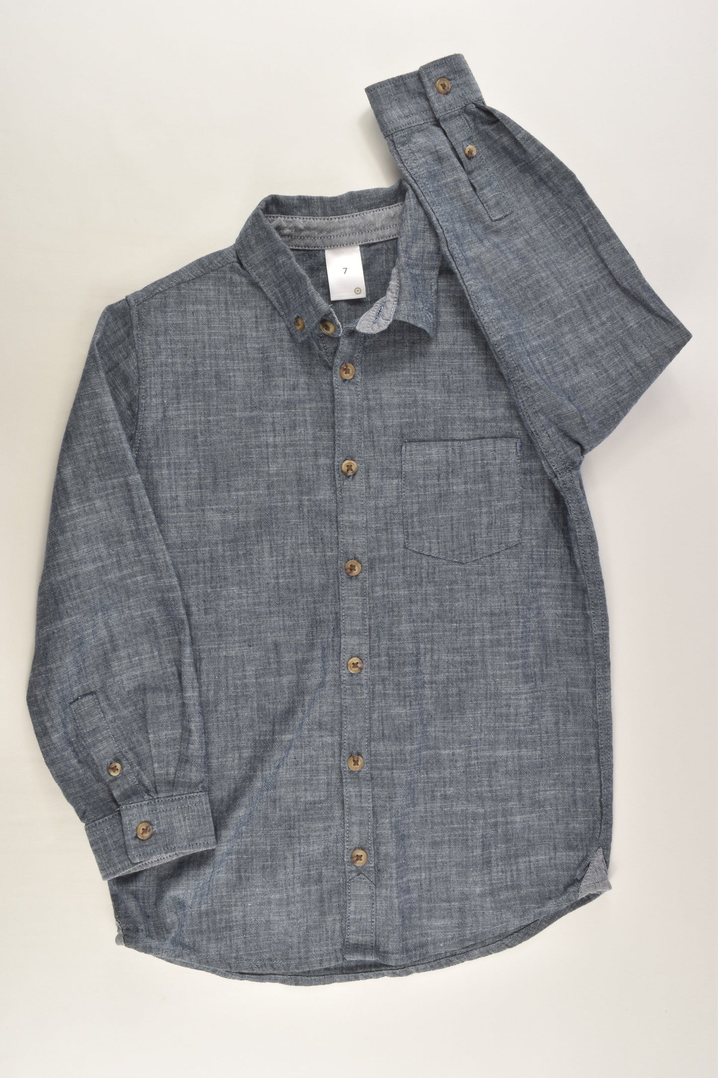 Target Size 7 Lightweight Denim Shirt