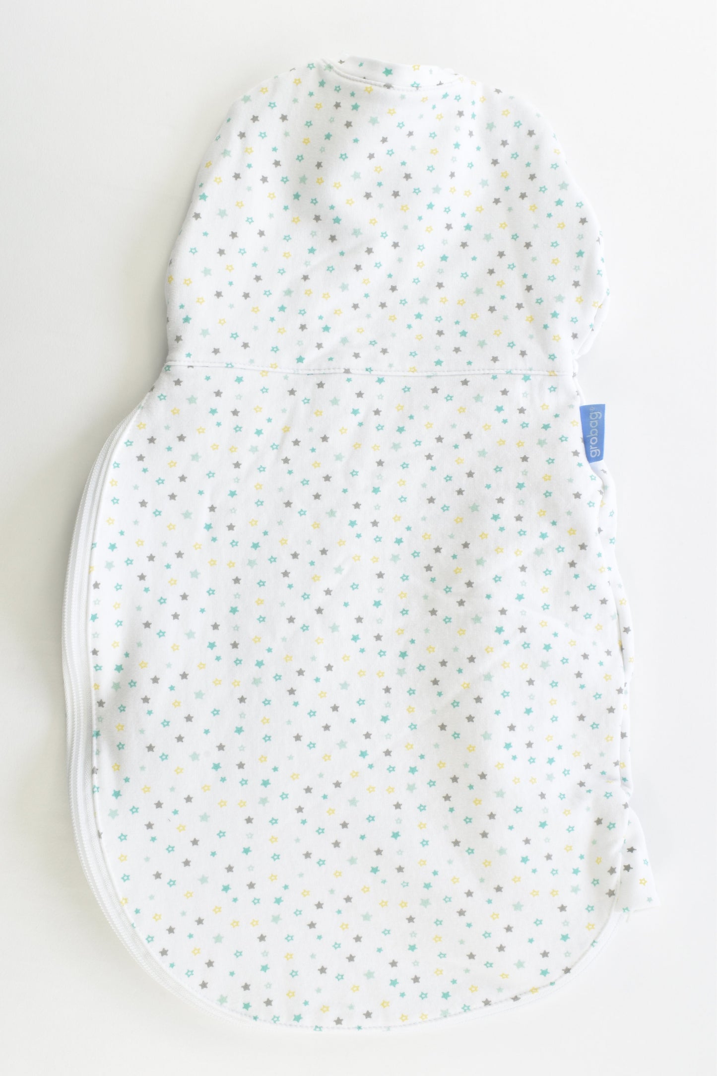 The Gro Company Size 000 (0-3 months) Approx 1 Tog Stars Swaddle