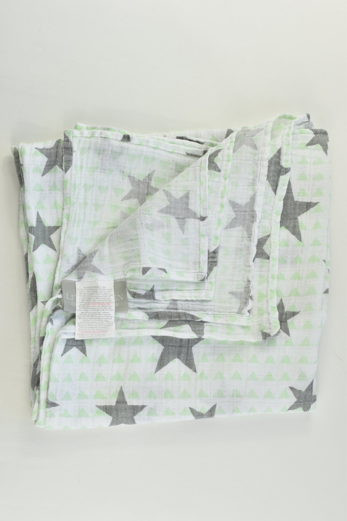 The Little Linen Company (AU) Stars Muslin Wrap