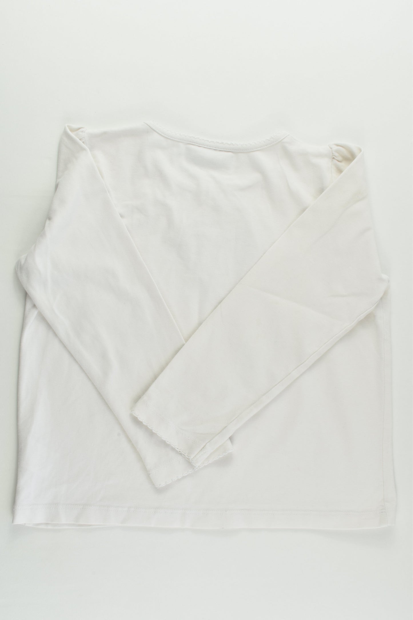 The Little White Company (London) Size 5-6 Love Heart Top