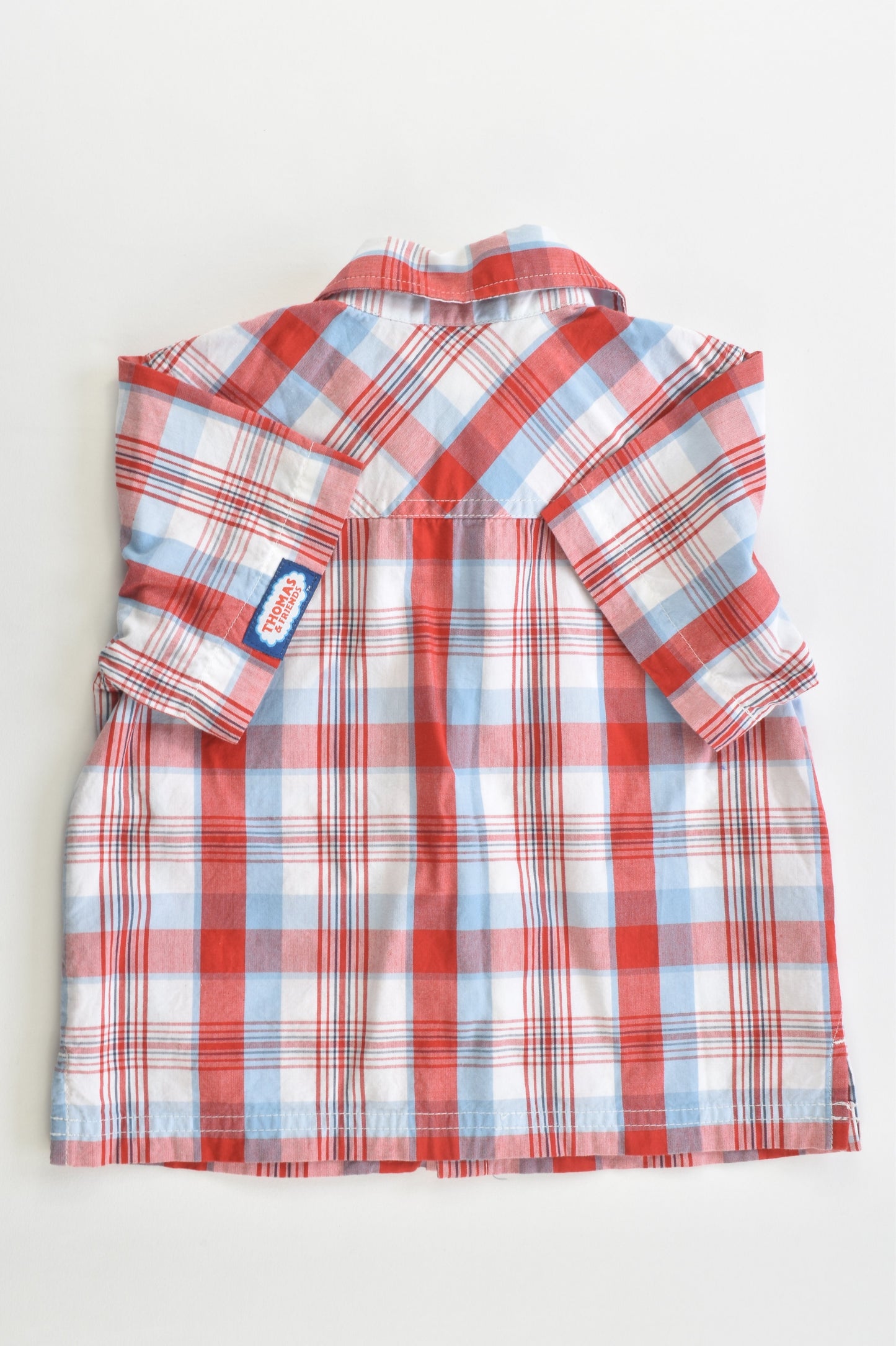 Thomas & Friends Size 1 Checked Collared Shirt