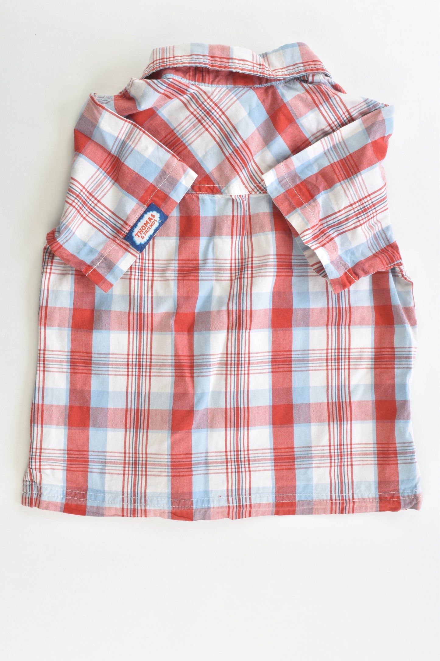 Thomas & Friends Size 2 Checked Collared Shirt