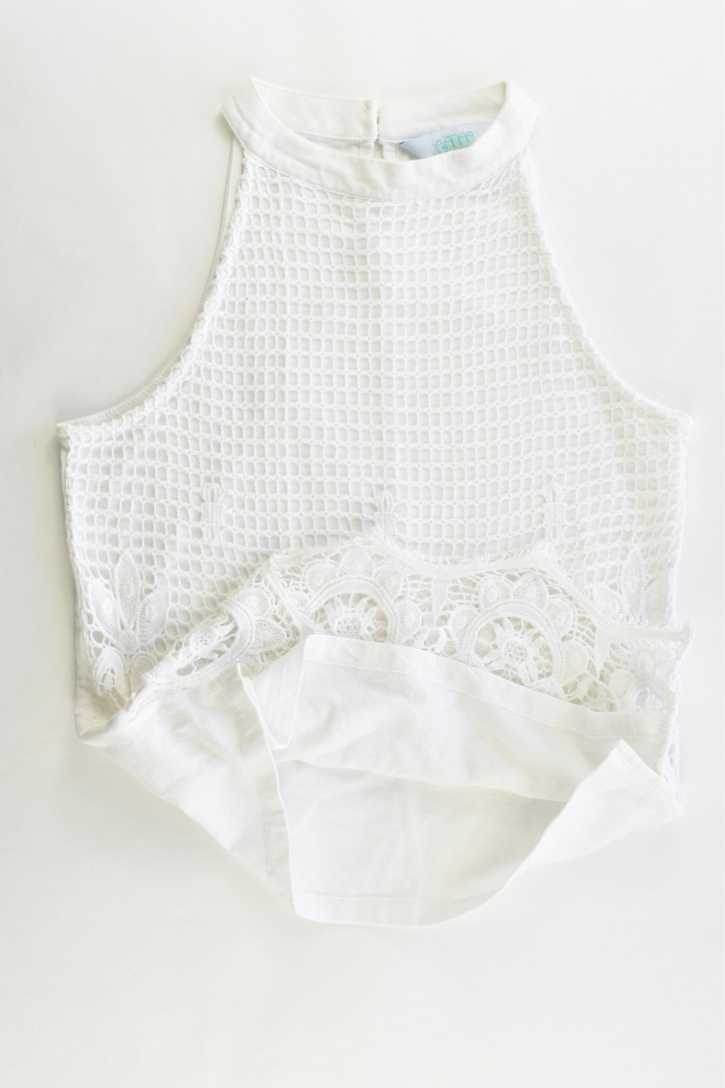 Tilii Size 12 Lined Lace Tank Top