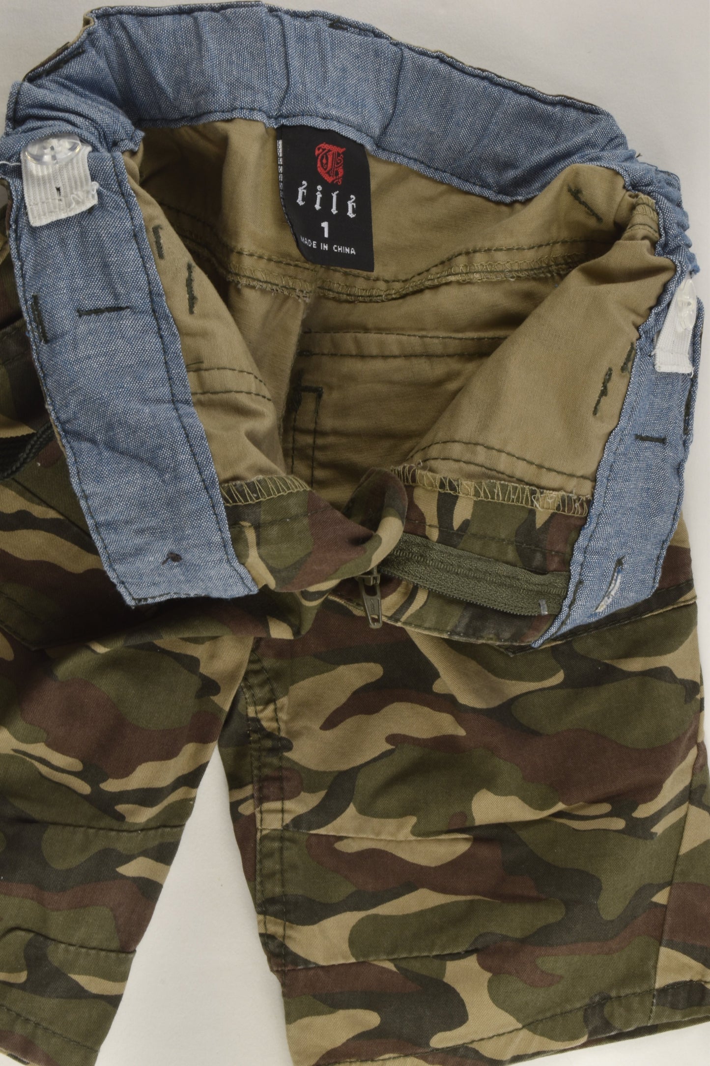 Tilt Size 1 Camouflage Lightweight Shorts