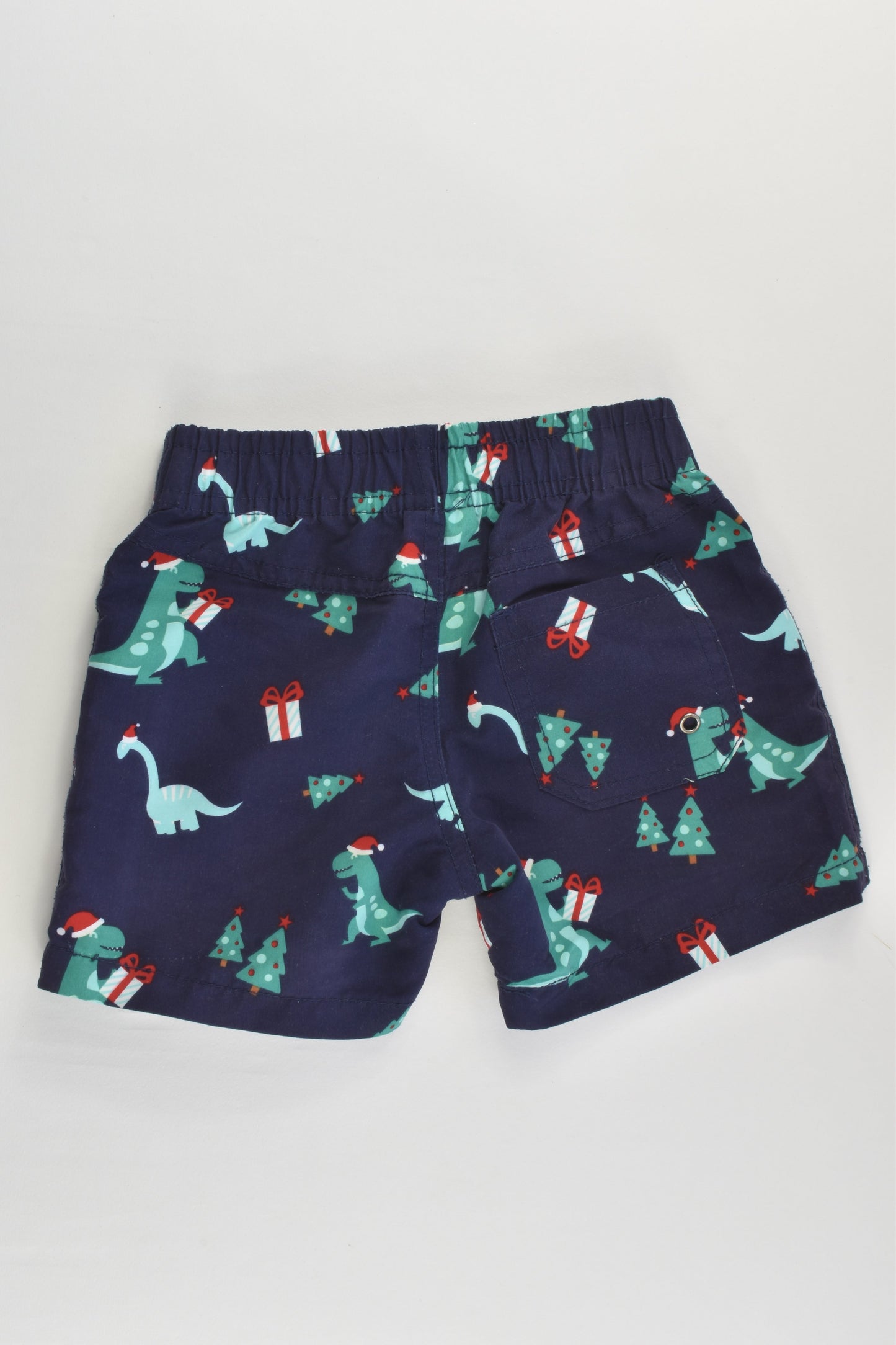 Tilt Surf Size 2 Christmas Dinosaur Board Shorts