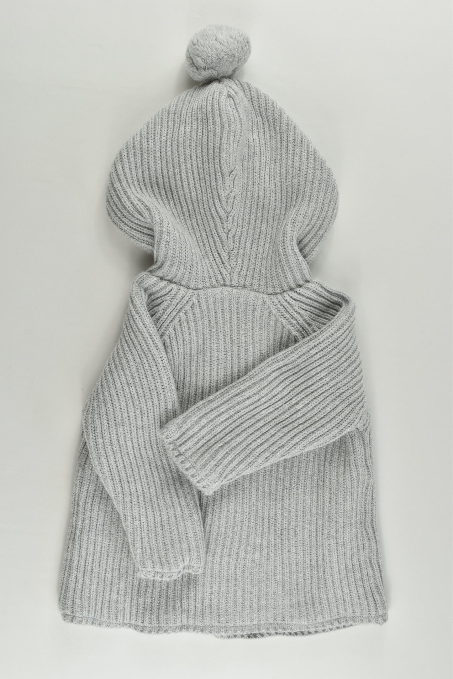 Tiny Little Wonders Size 0 (6-12 months) Lined Hooded Knitted Jumper