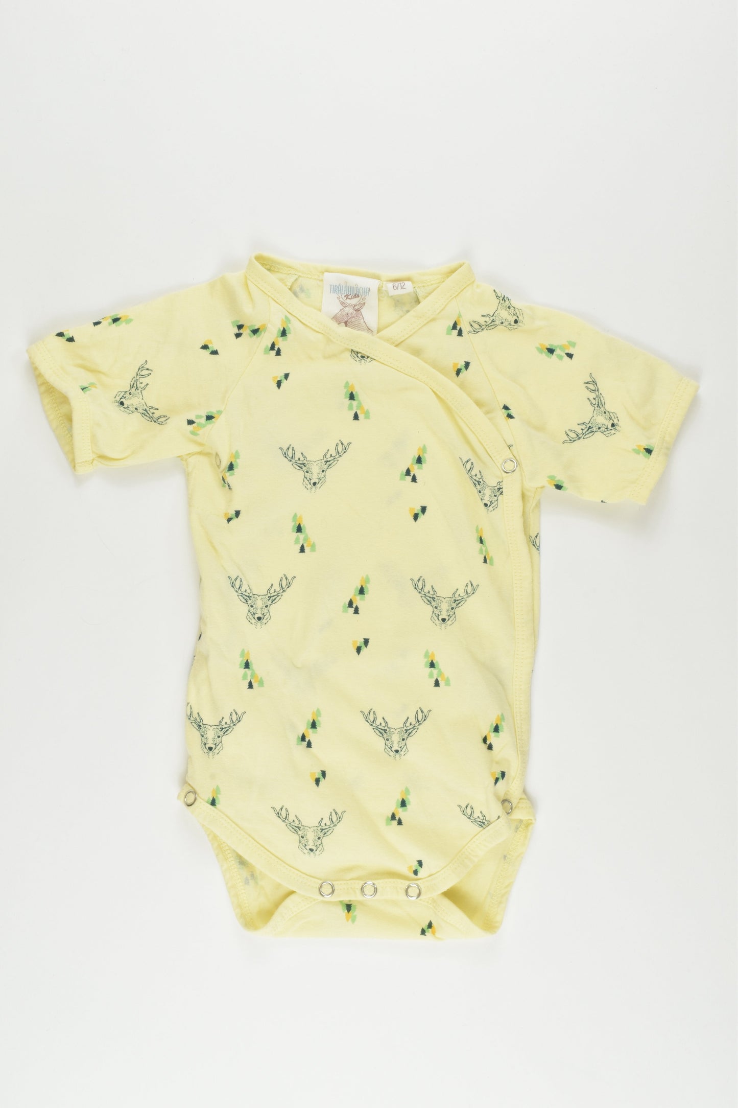 Tiralahilacha Organic Kids Size 6-12 months Bodysuit