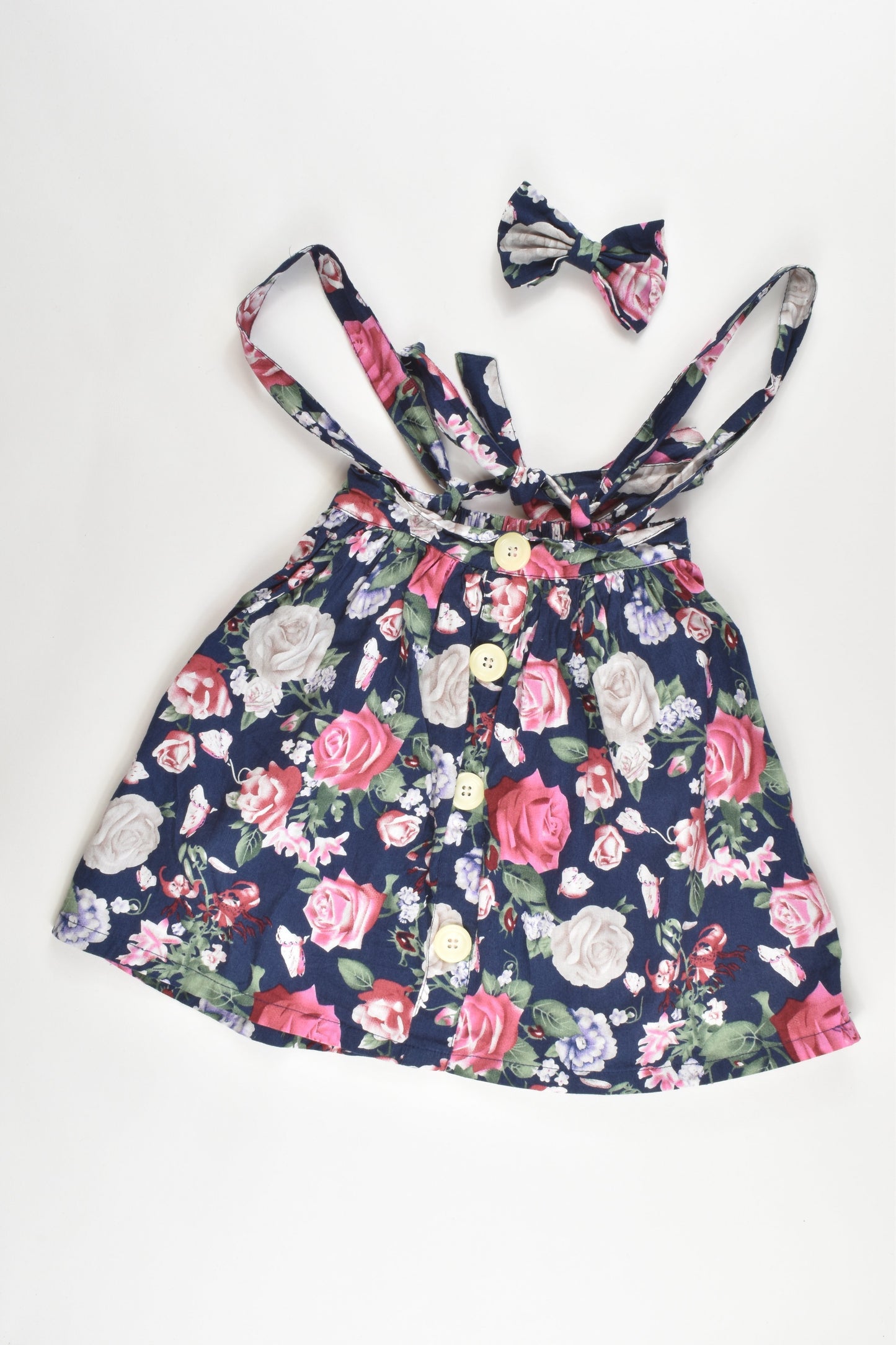 Toots Size 5 Suspender Skirt with Bow